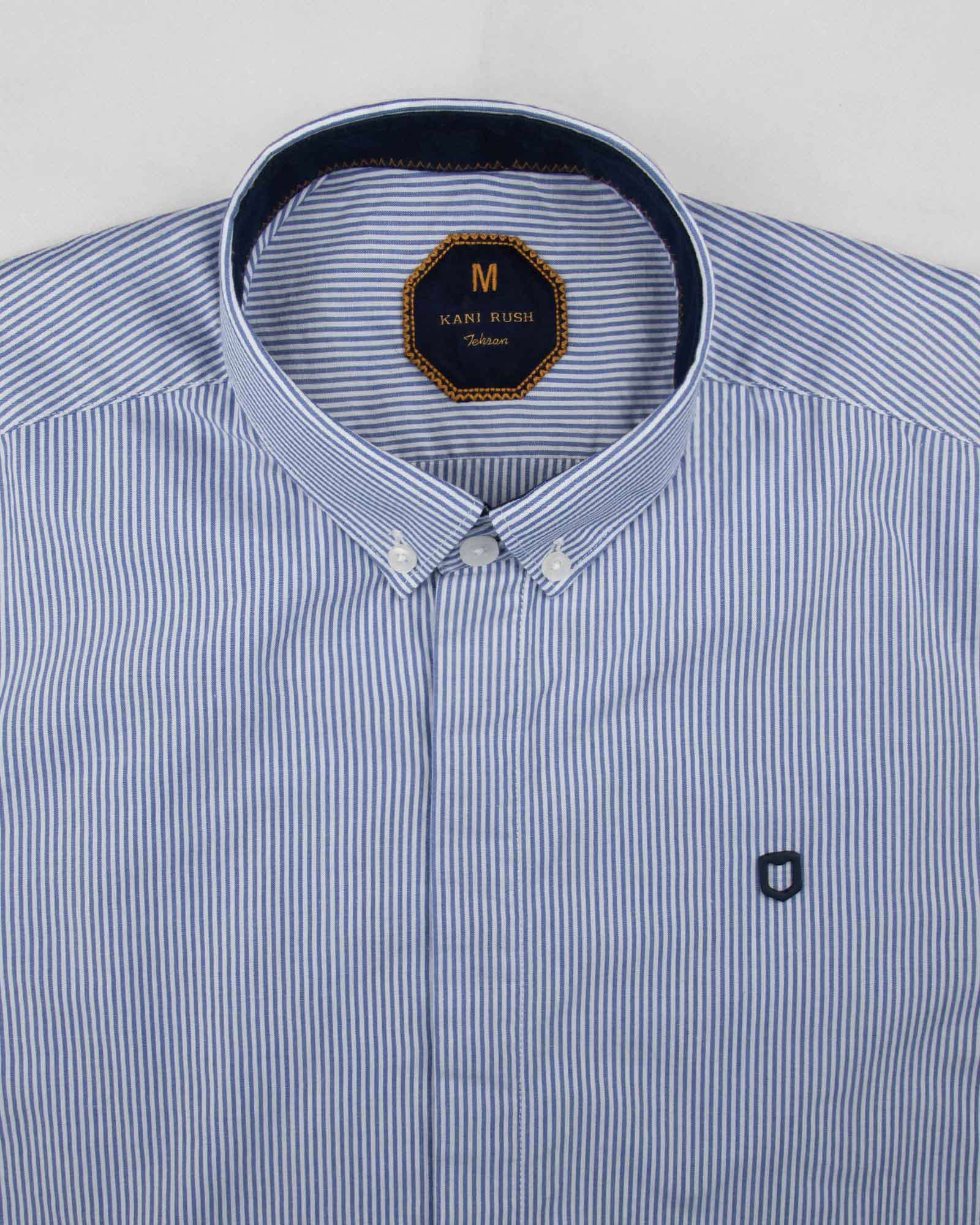 پیراهن راه راه مردانه 4025 (6)