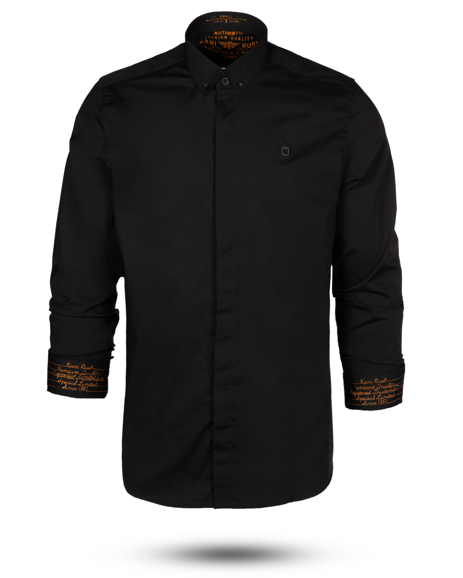 پیراهن مشکی مردانه 4420 (1)