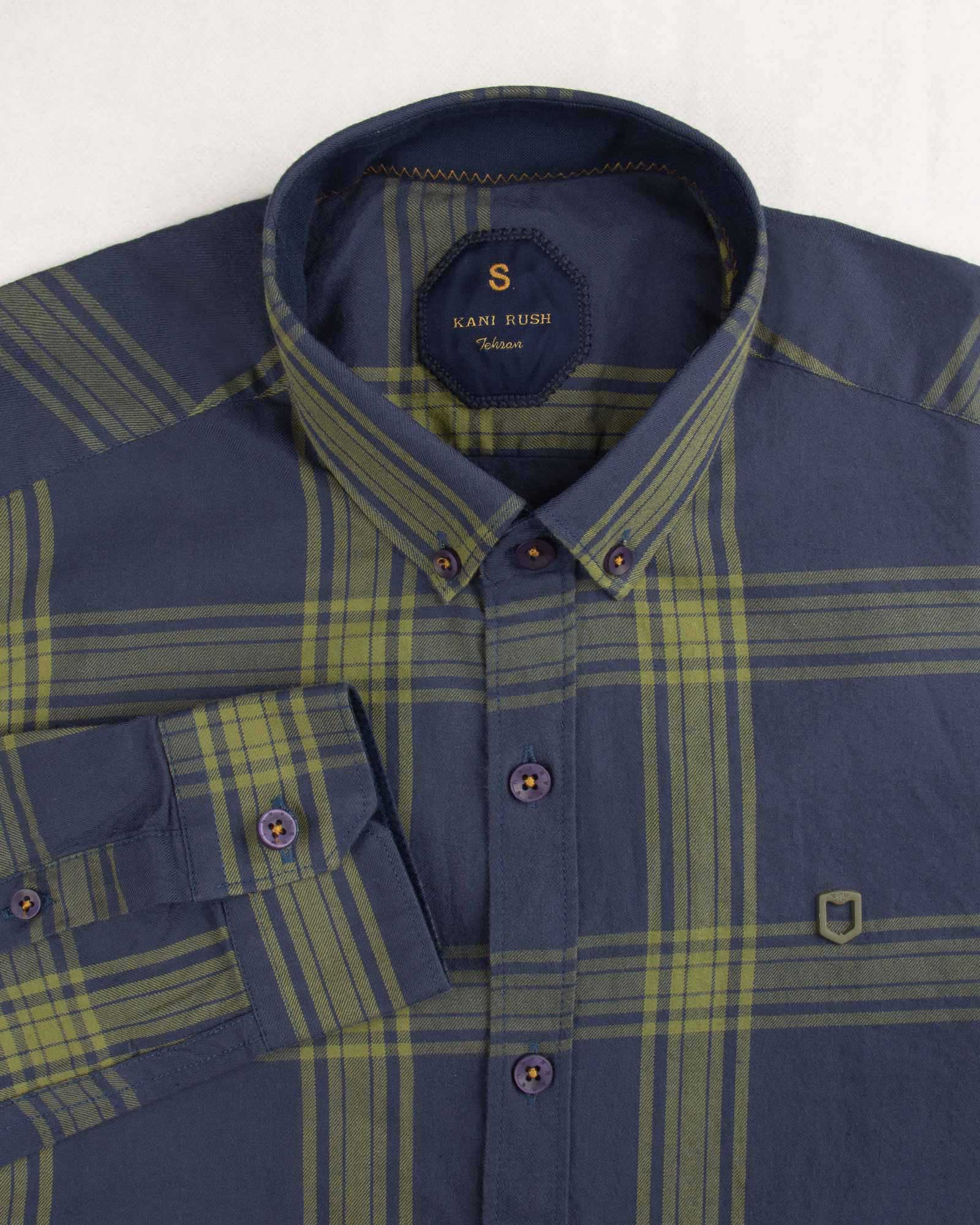 پیراهن چهارخانه مردانه 4419 (3)