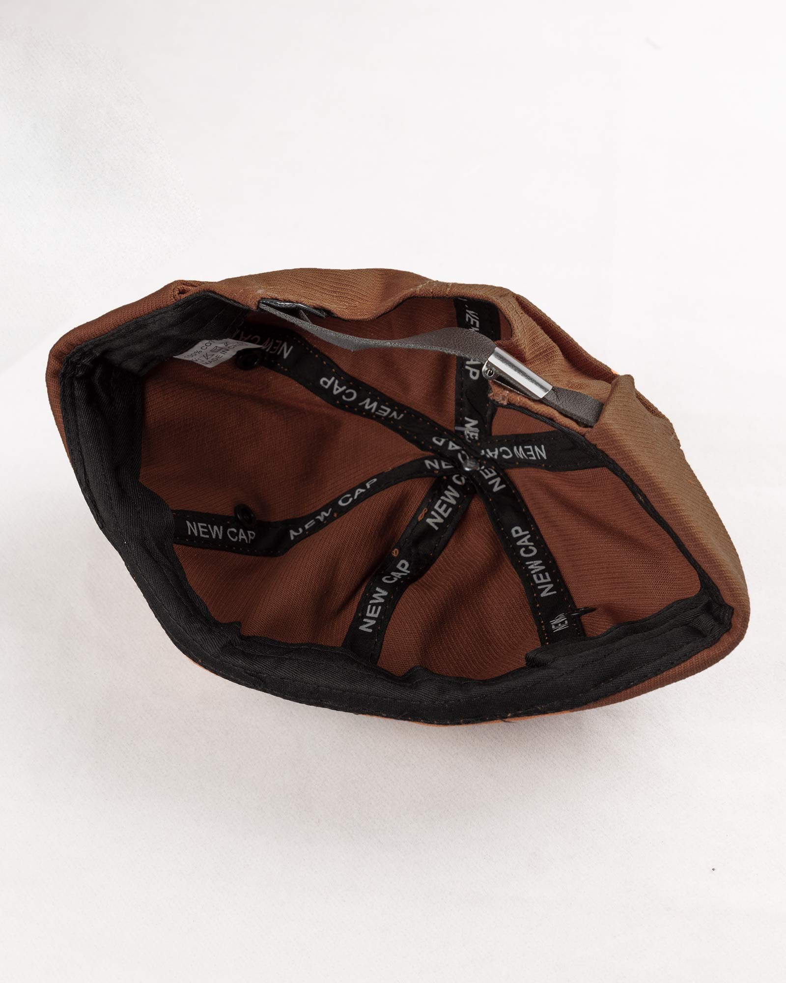 کلاه مردانه لئونی K120- بادامی (2)