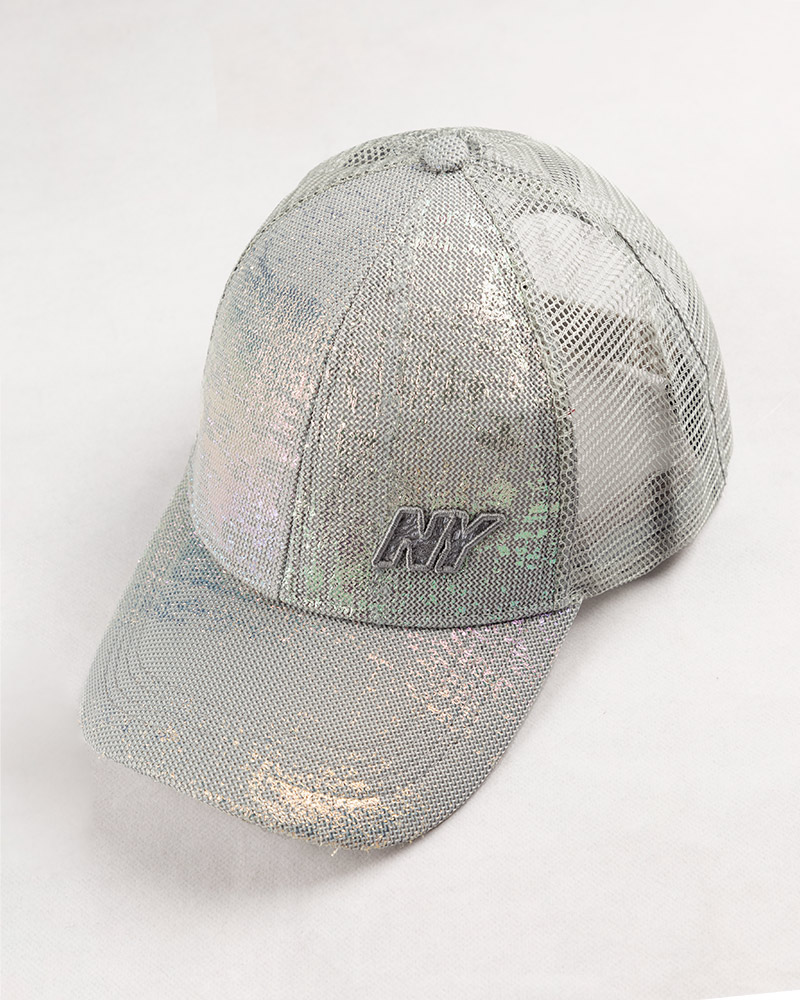 کلاه کپ K118 - طوسی کمرنگ