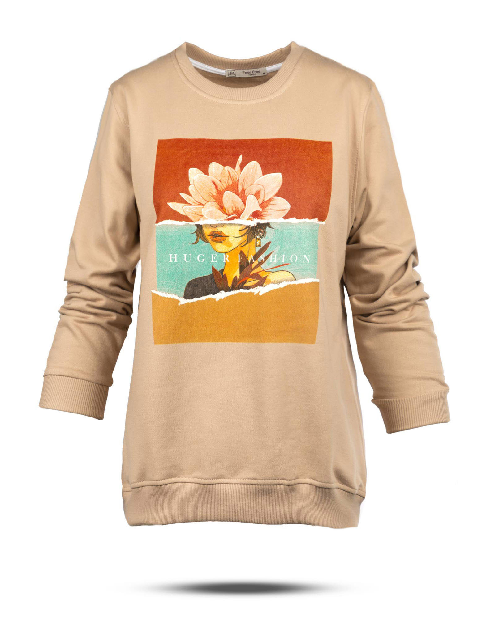 بلوز دورس زنانه 0139- خاکی (1)