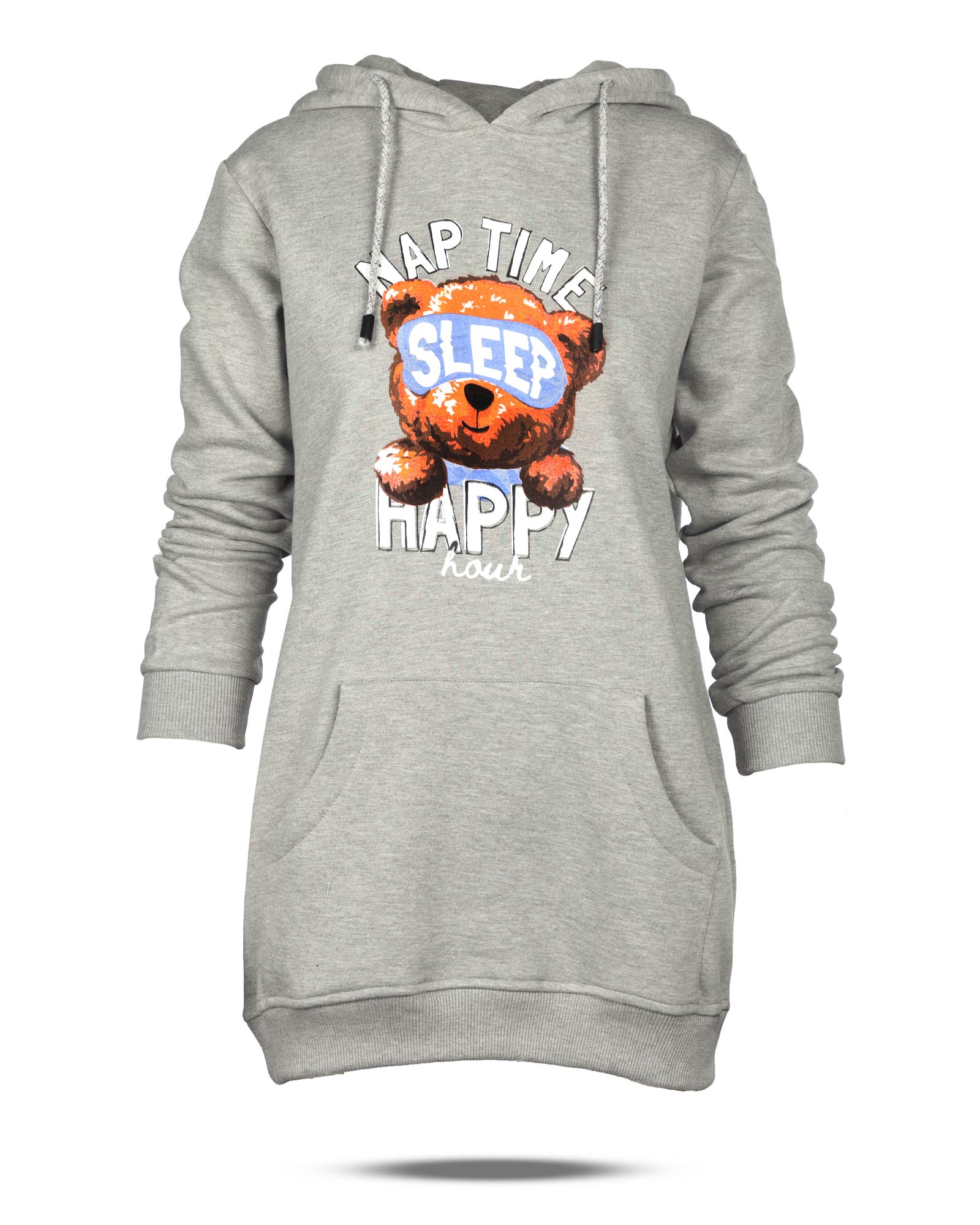 هودی دورس زنانه 0037- ملانژ (1)