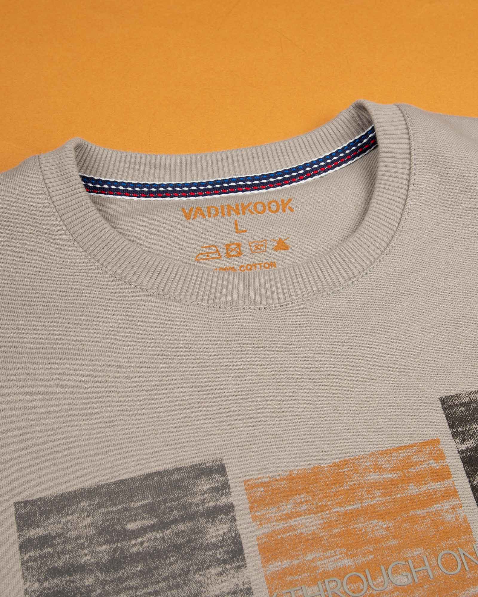 سویشرت دورس مردانه 00588- خاکی (3)