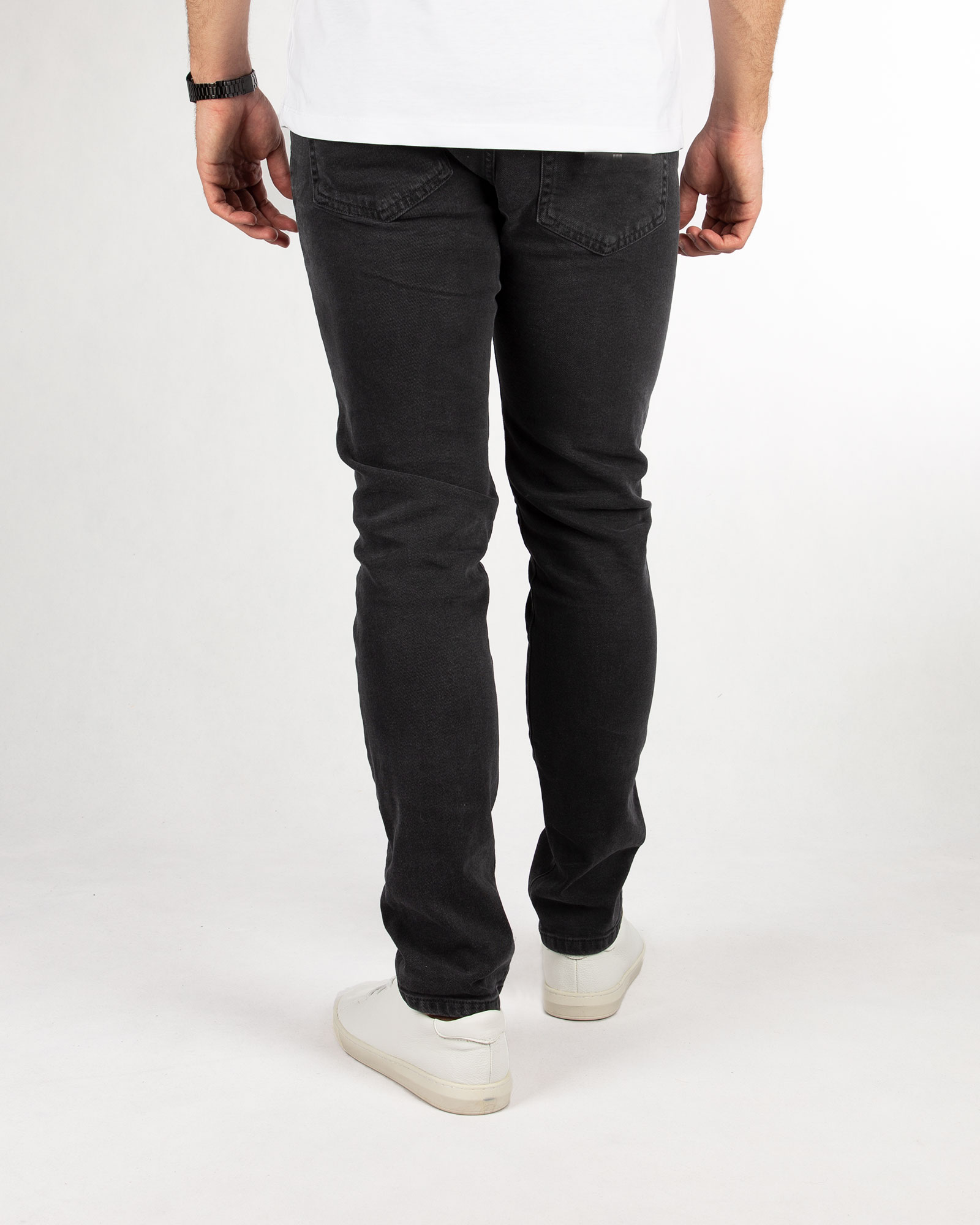 شلوار جین مردانه 1201548- دودی تیره (3)