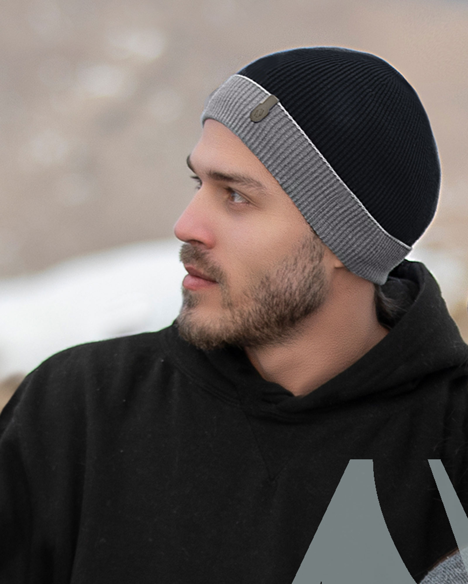 کلاه بافتنی 30097 - سرمه‌ای تیره