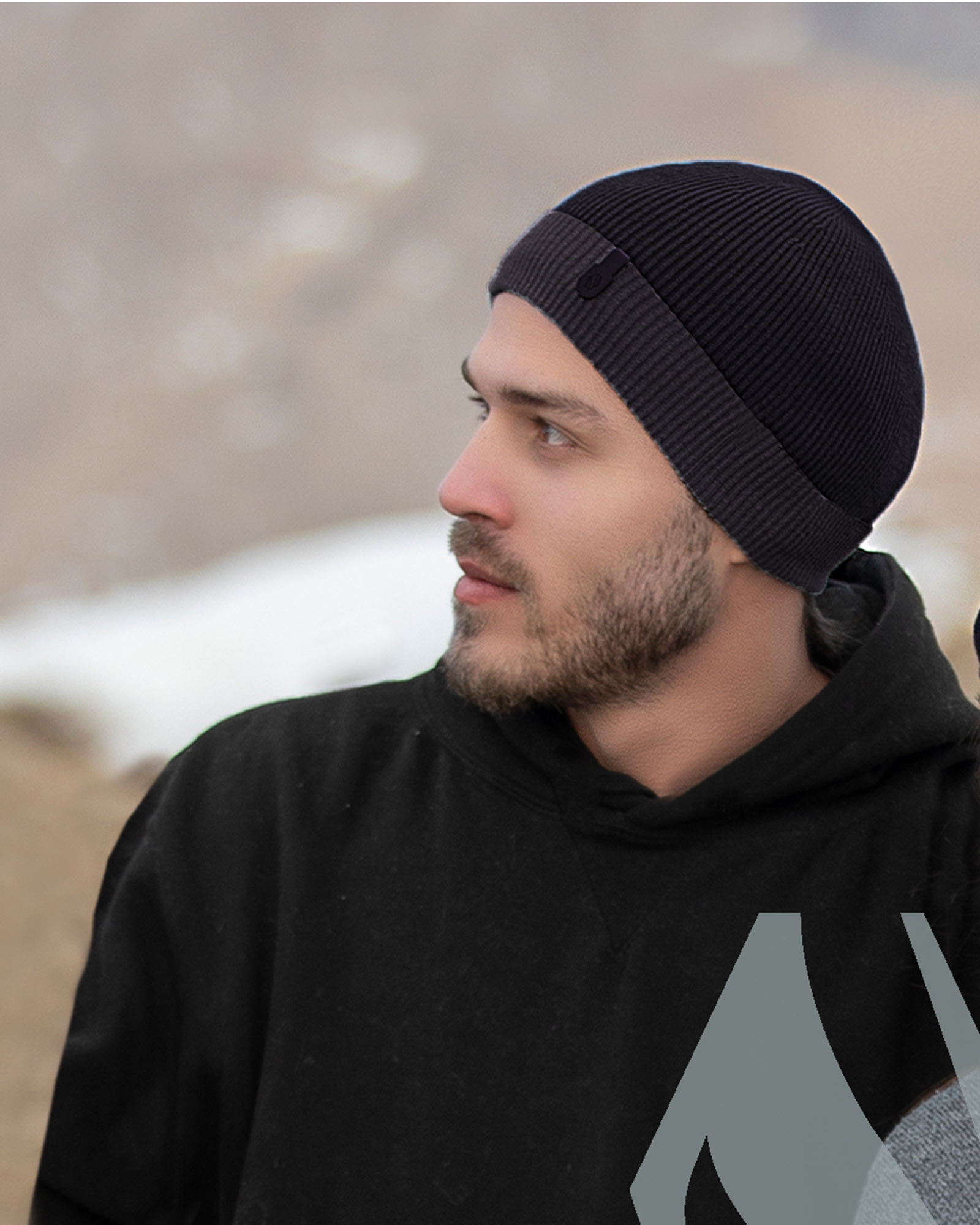 کلاه بافتنی 30097 - مشکی