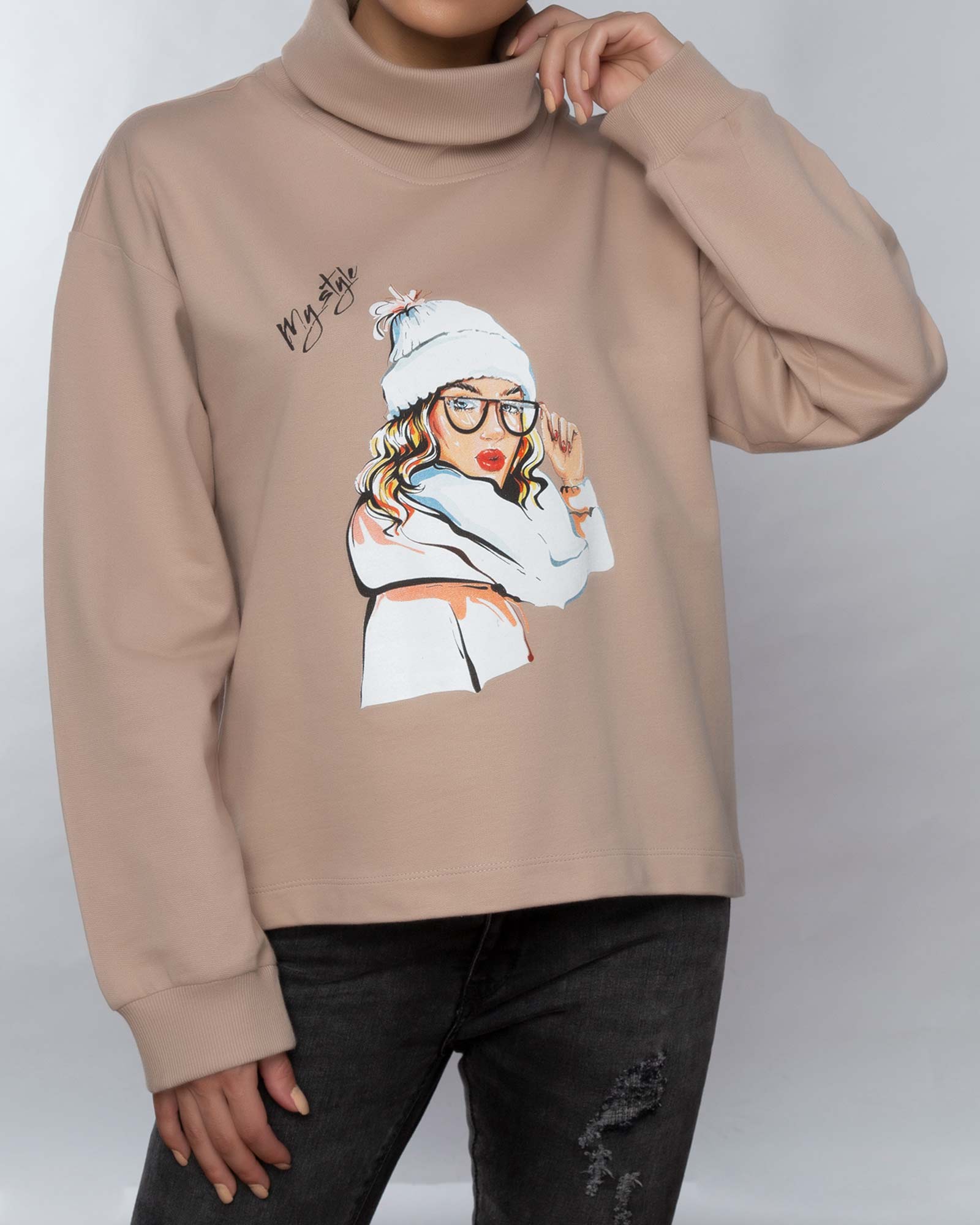 بلوز دورس زنانه 0133 - کرمى