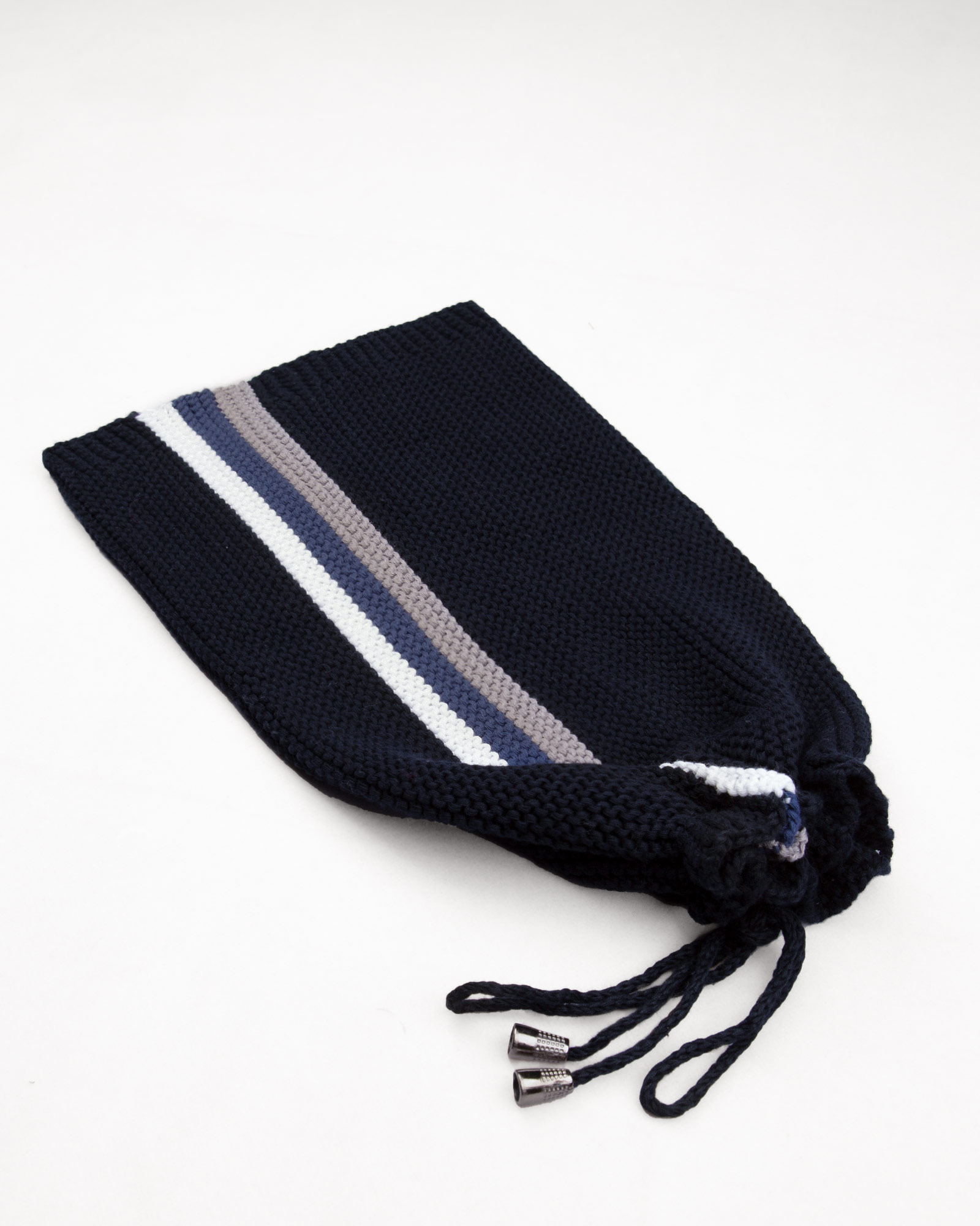 کلاه بافت زمستانی 7163 - سرمه‌ای تیره