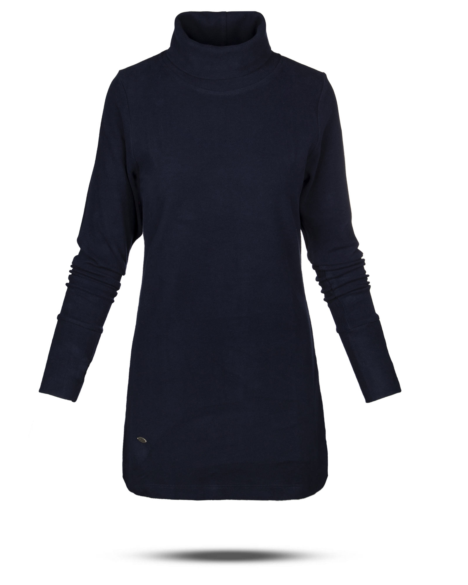 بلوز بلند زنانه 1454 - سرمه‌ای تیره