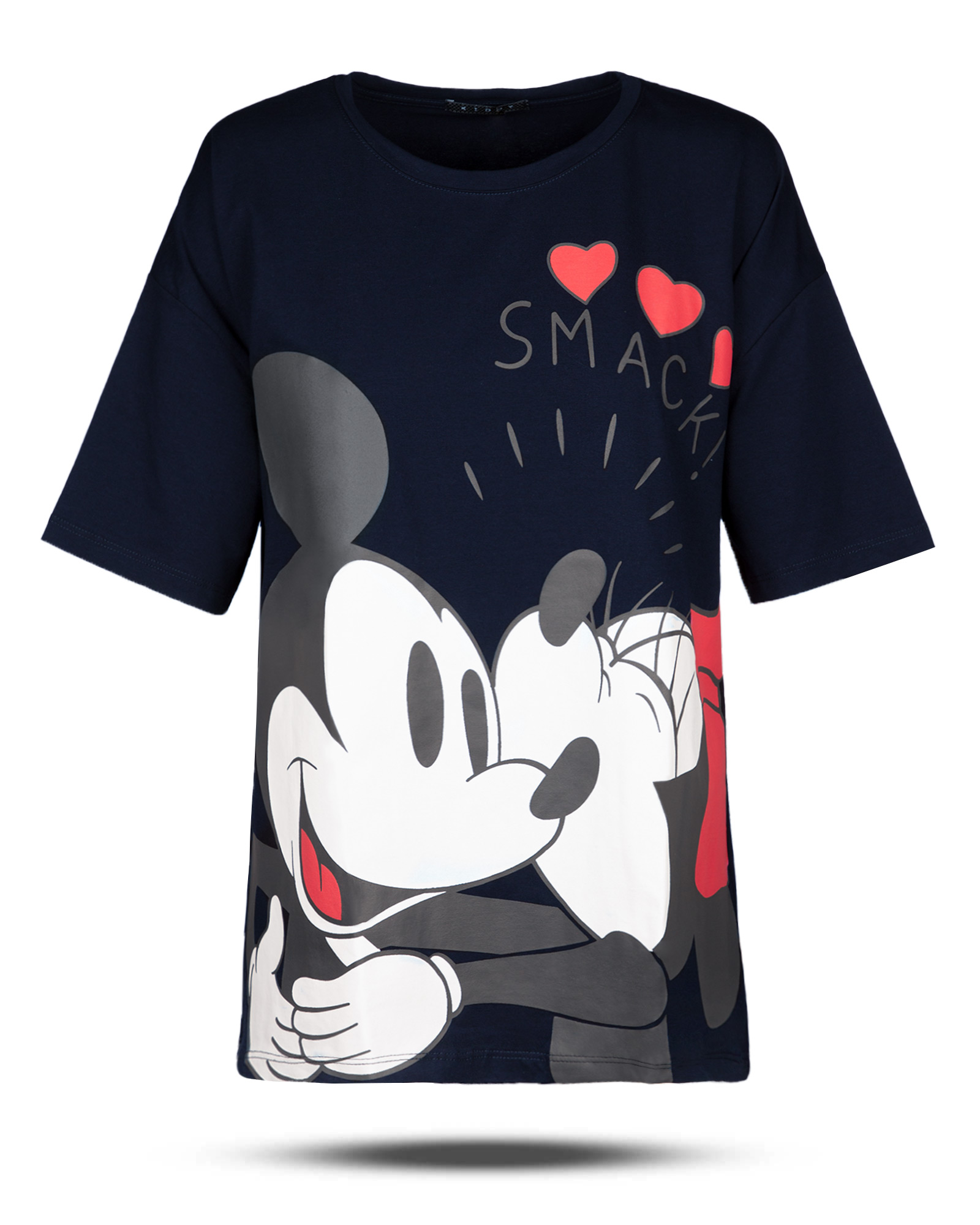 تیشرت دخترانه اسپرت 1368 - سرمه‌ای تیره