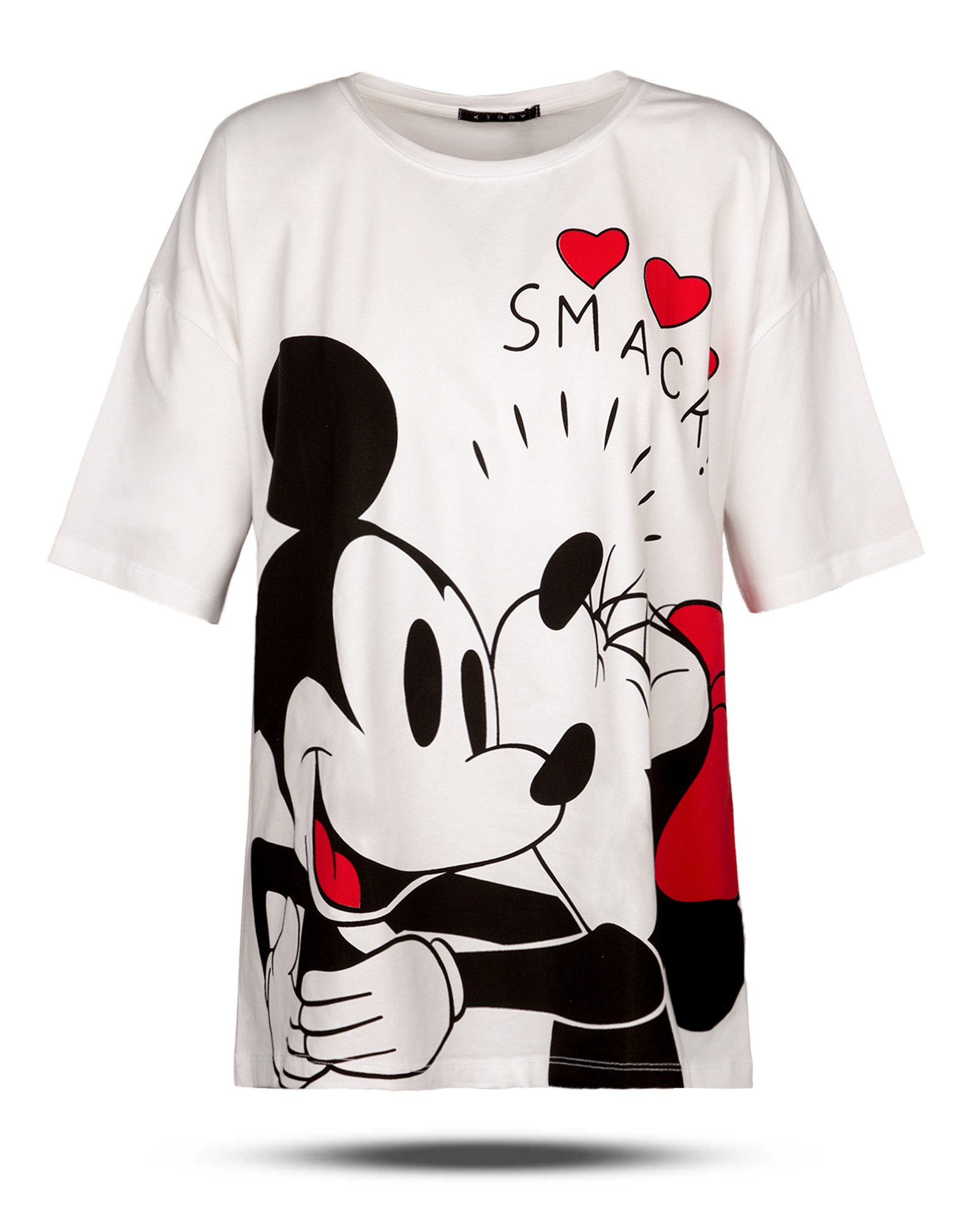 تیشرت دخترانه اسپرت 1368 - سفید