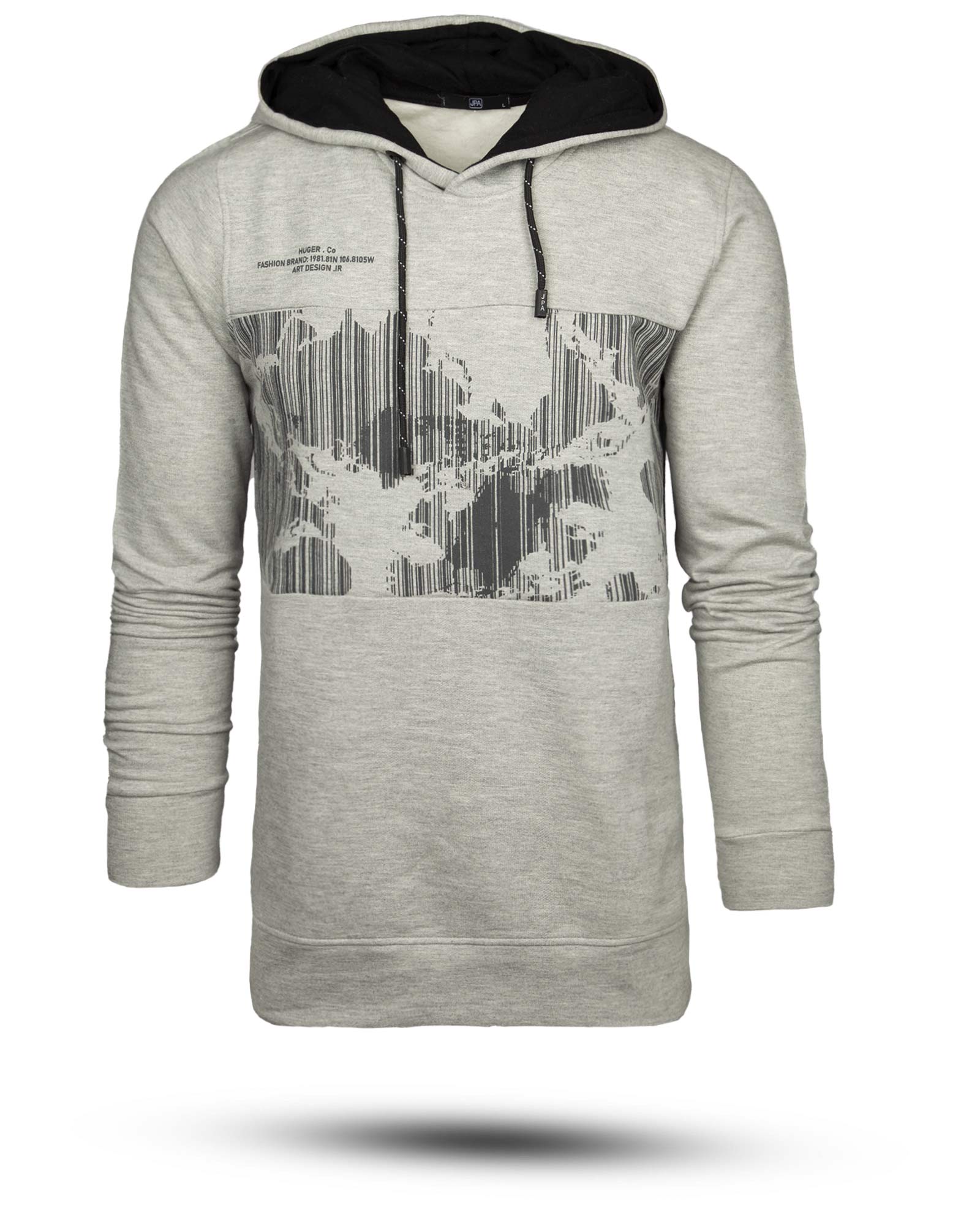 هودی مردانه 0089 - ملانژ