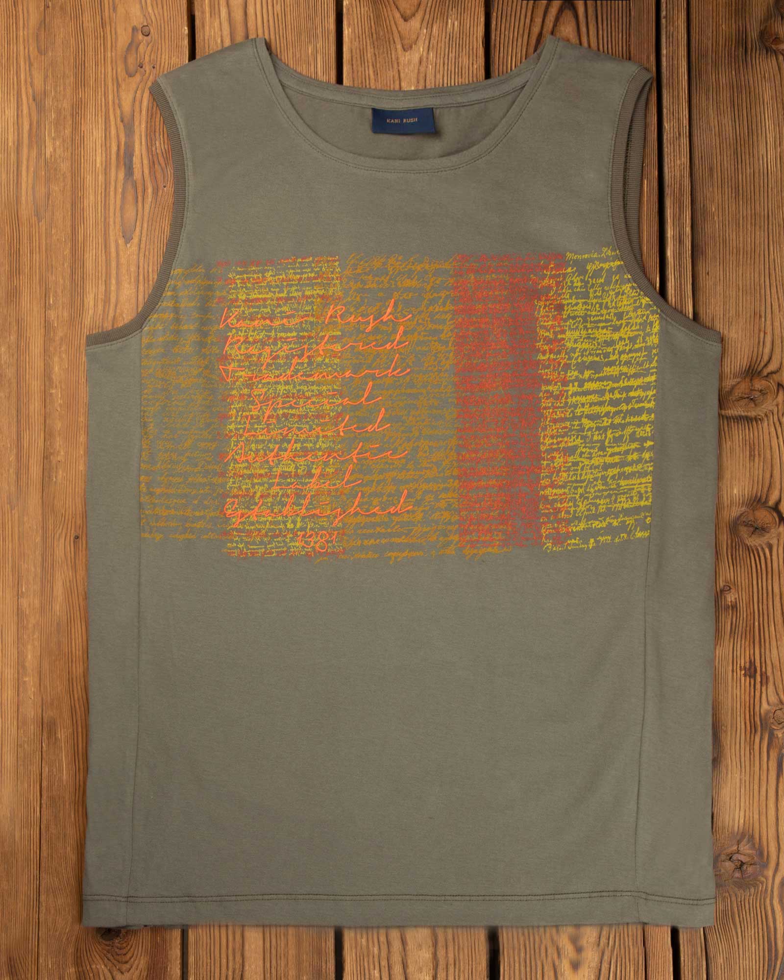 تاپ مردانه طرح دار 7001 - زیتونى