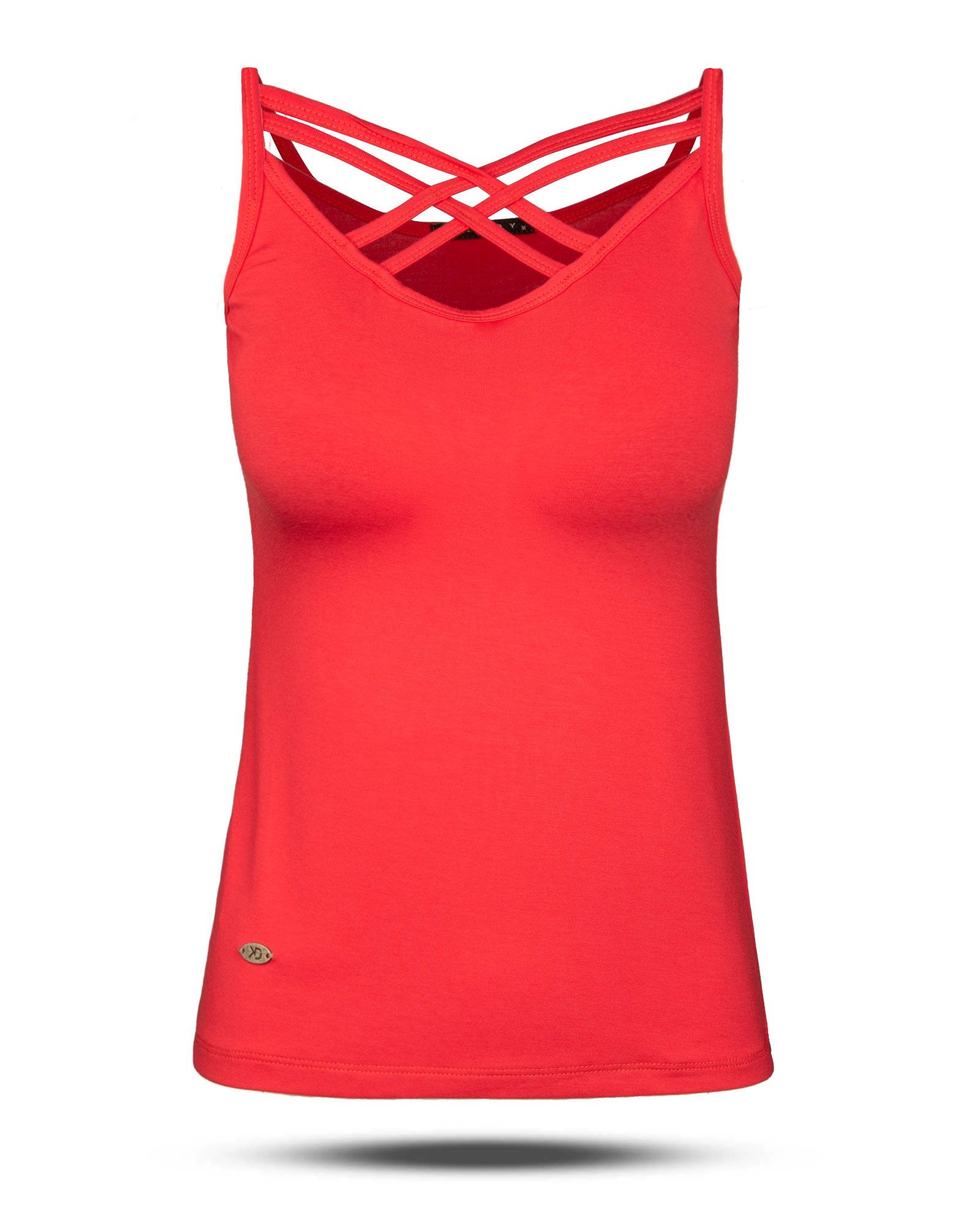 تاپ نخی زنانه 1458 - صورتی تیره