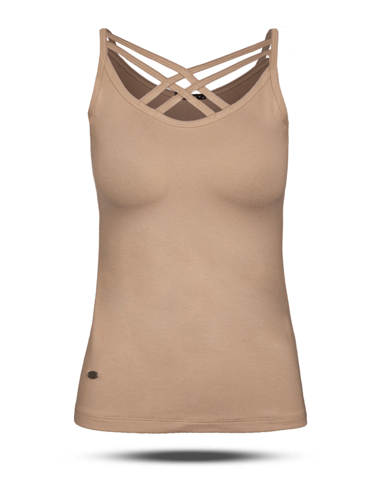 تاپ نخی زنانه 1458 - کرمى