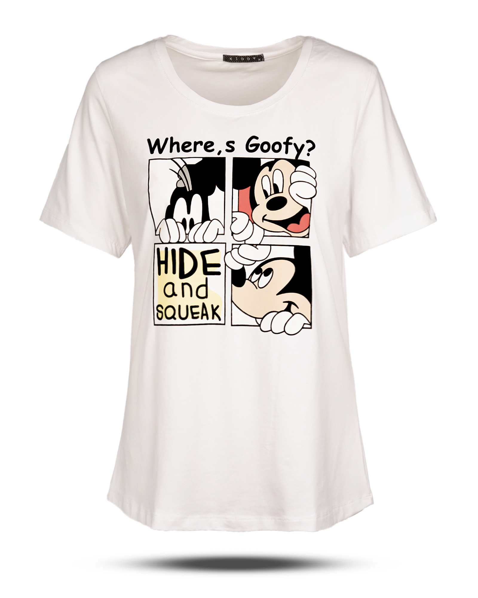 تیشرت دخترانه اسپرت 1369 - سفید