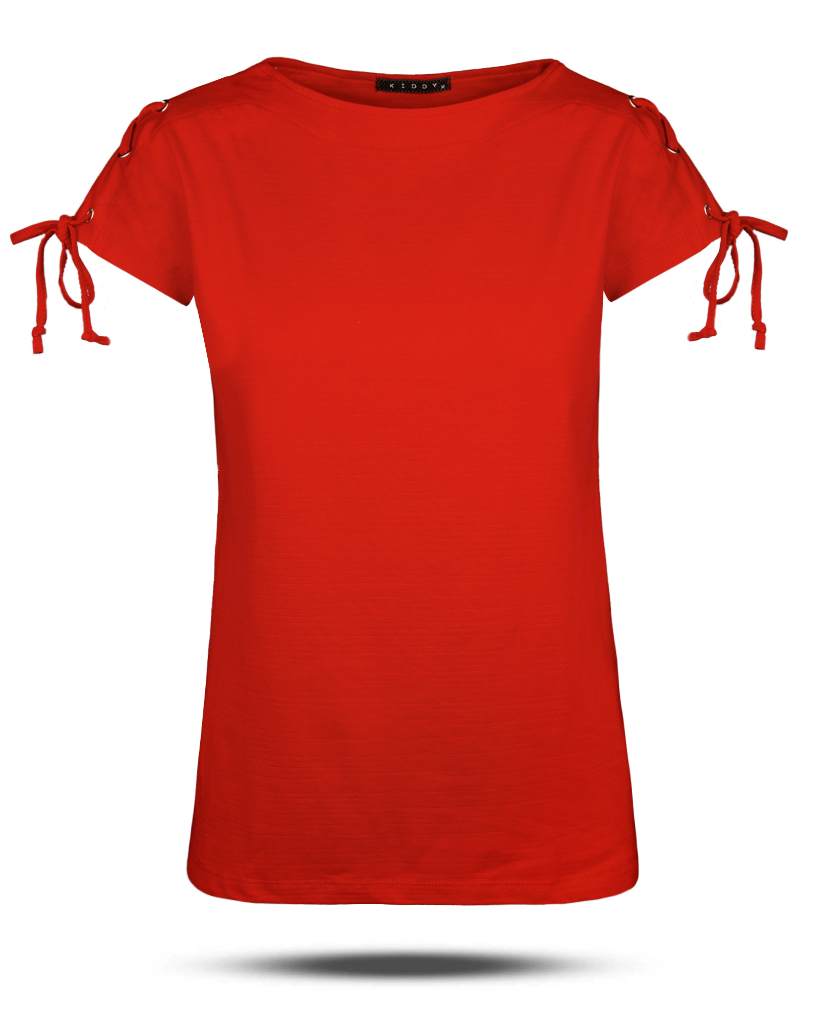 تیشرت نخی دخترانه 1397 - قرمز