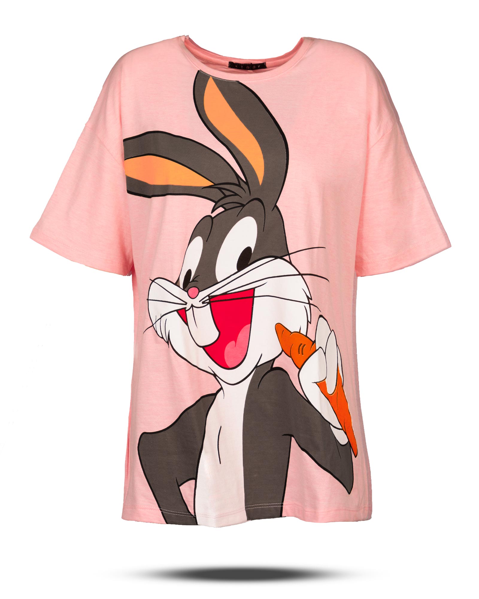 تیشرت اسپرت دخترانه 1364-t1 - صورتی