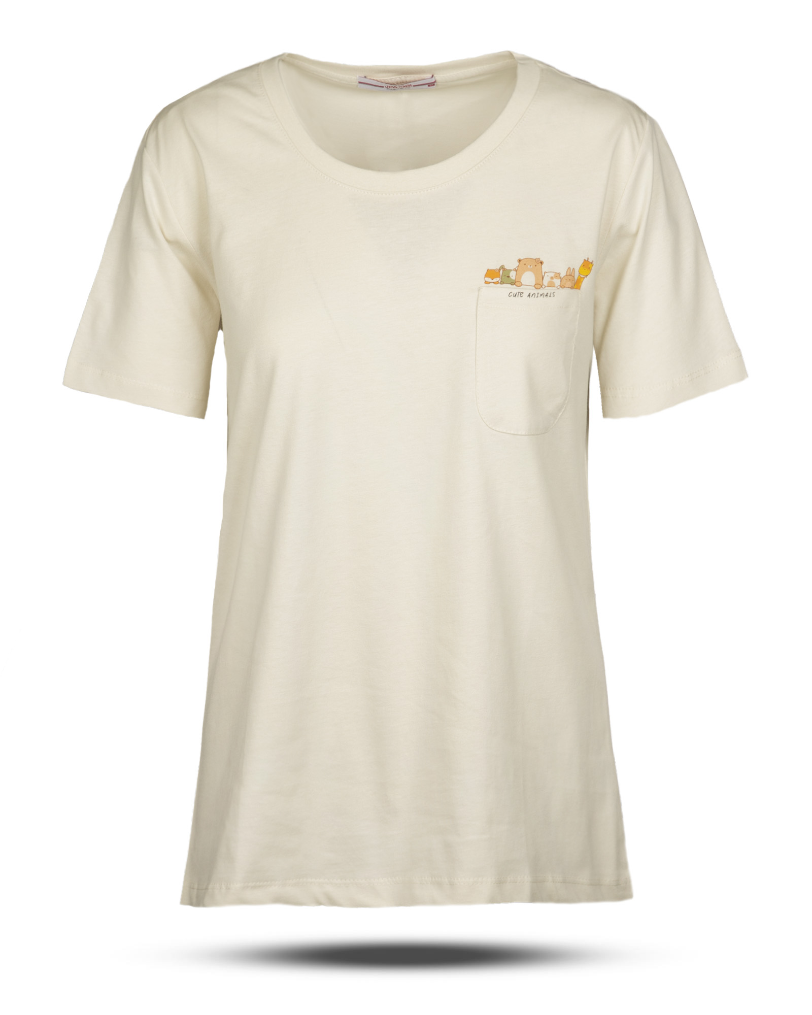 تیشرت نخی زنانه  0327 - شیرى