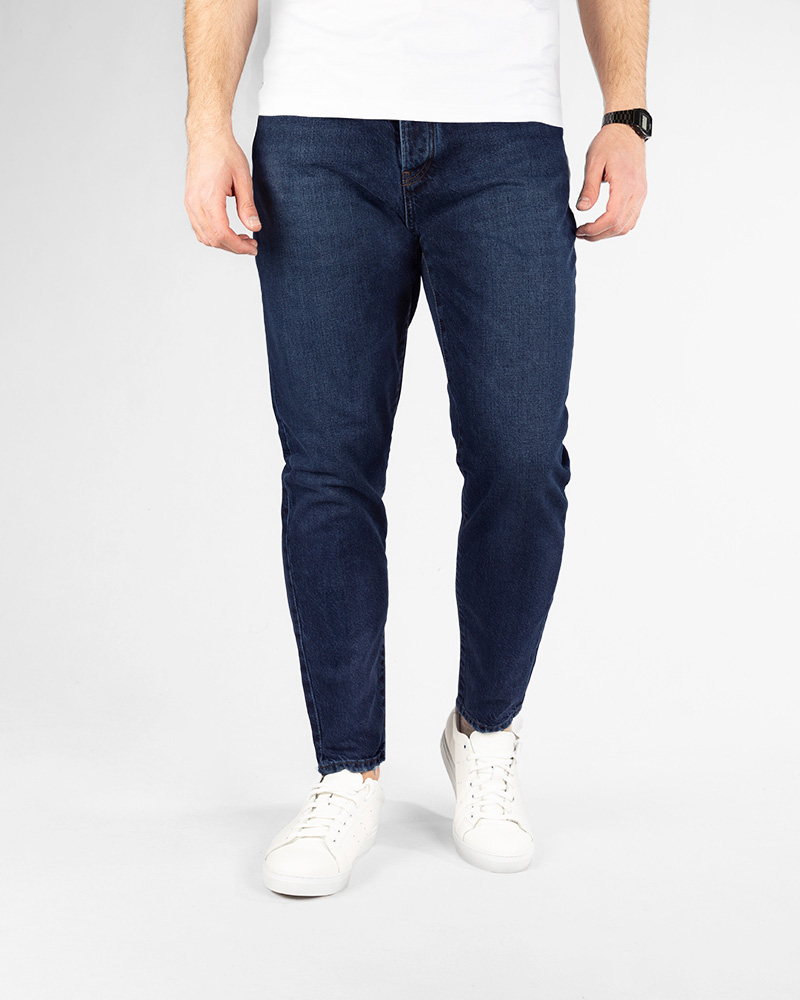 شلوار جین مردانه MOM498 - آبی تیره