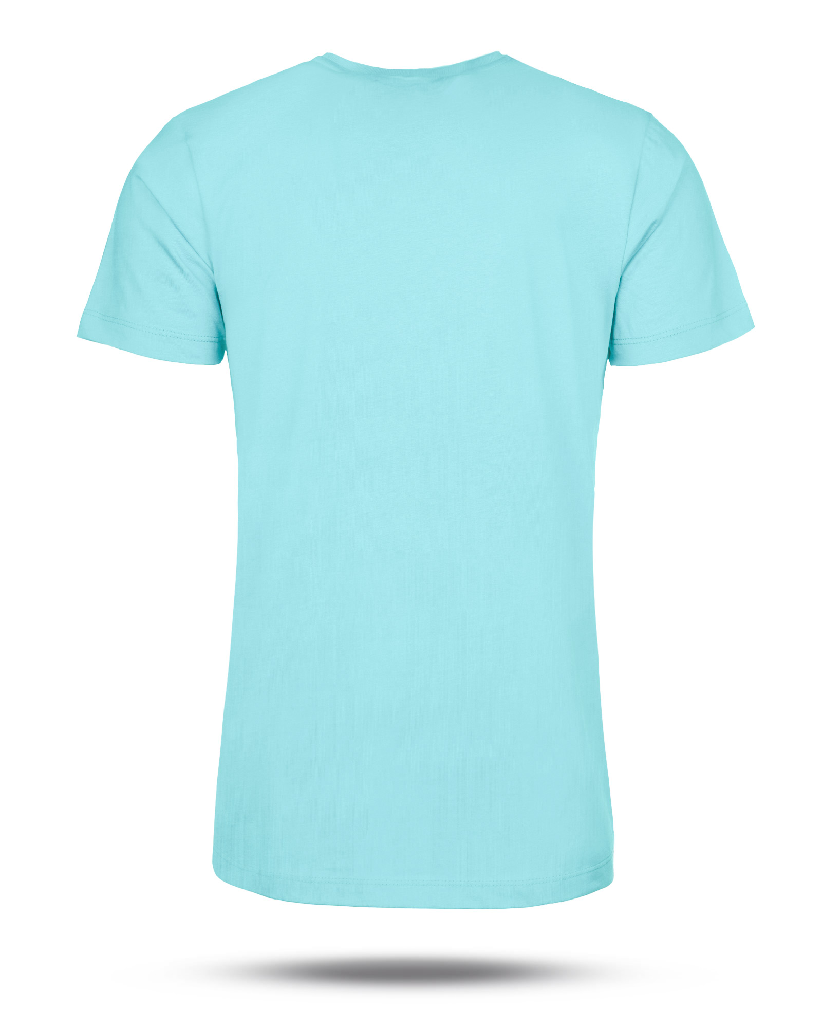 تیشرت بیسیک مردانه 2350- آبی آسمانی (2)