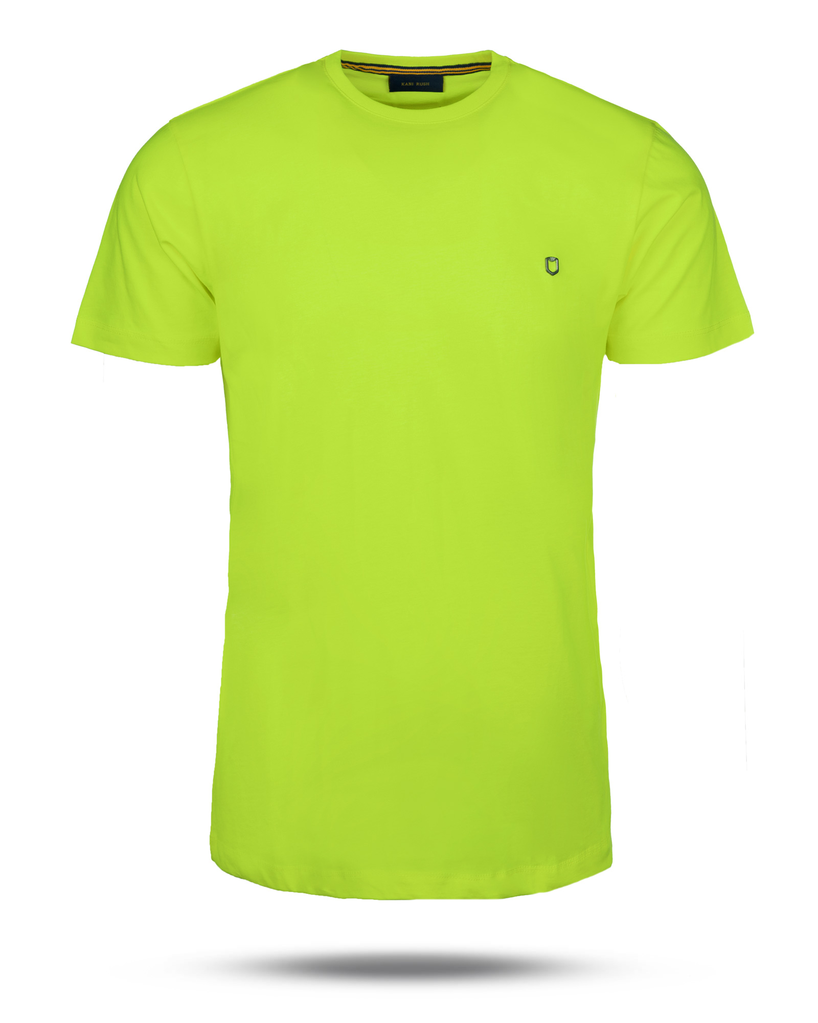 تیشرت بیسیک مردانه طیف سبز 2350new-t3 - پسته‌اى