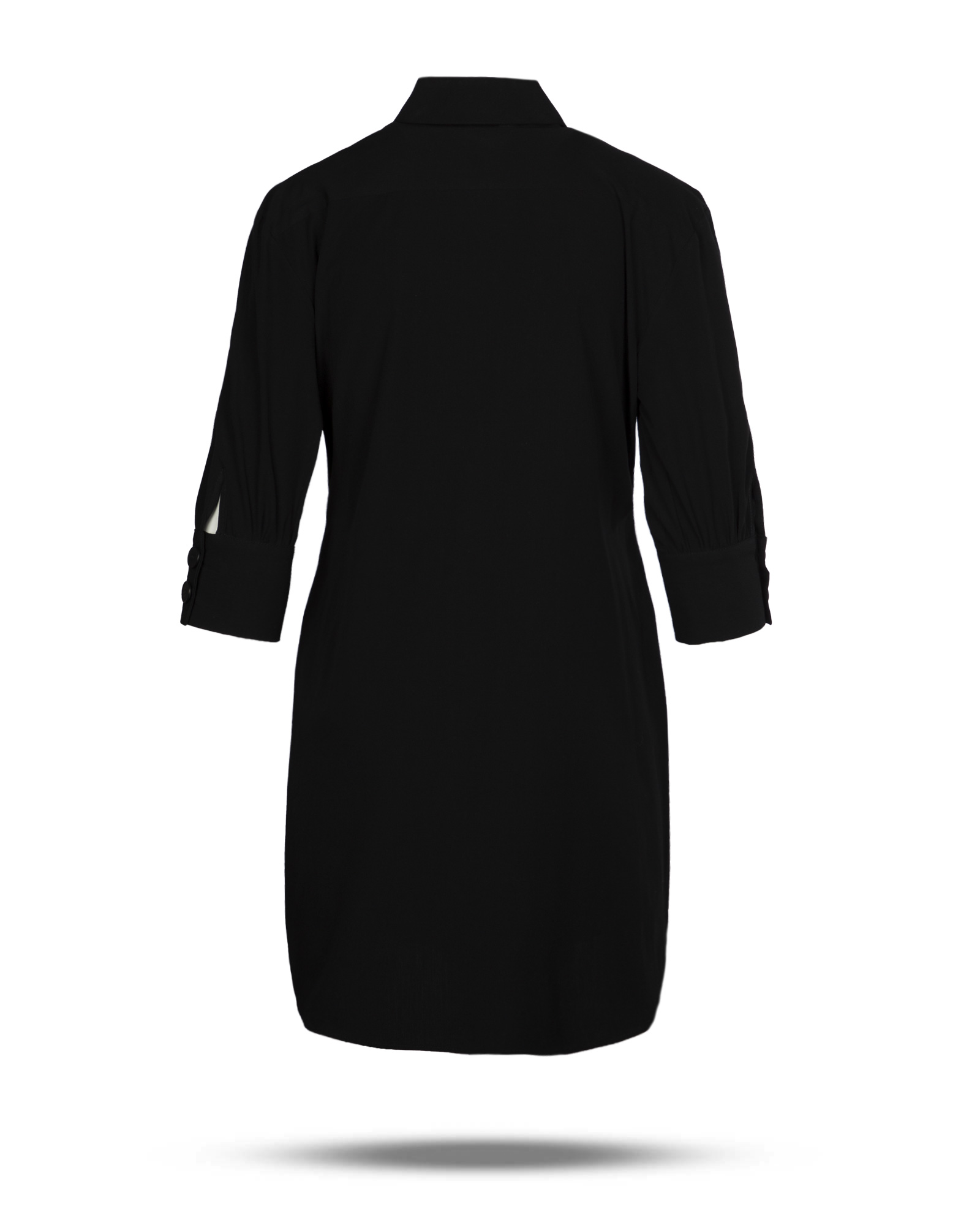 شومیز نخی زنانه 332100- مشکی (3)