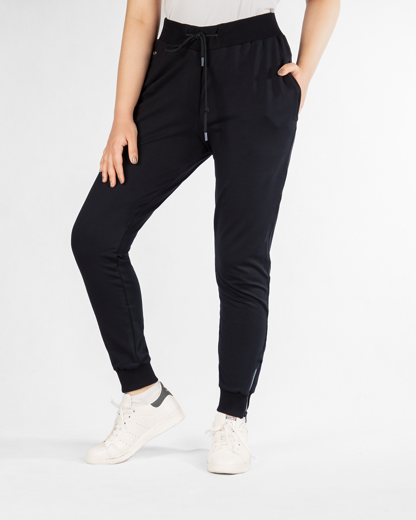 شلوار اسلش زنانه 1572 - سرمه‌ای تیره