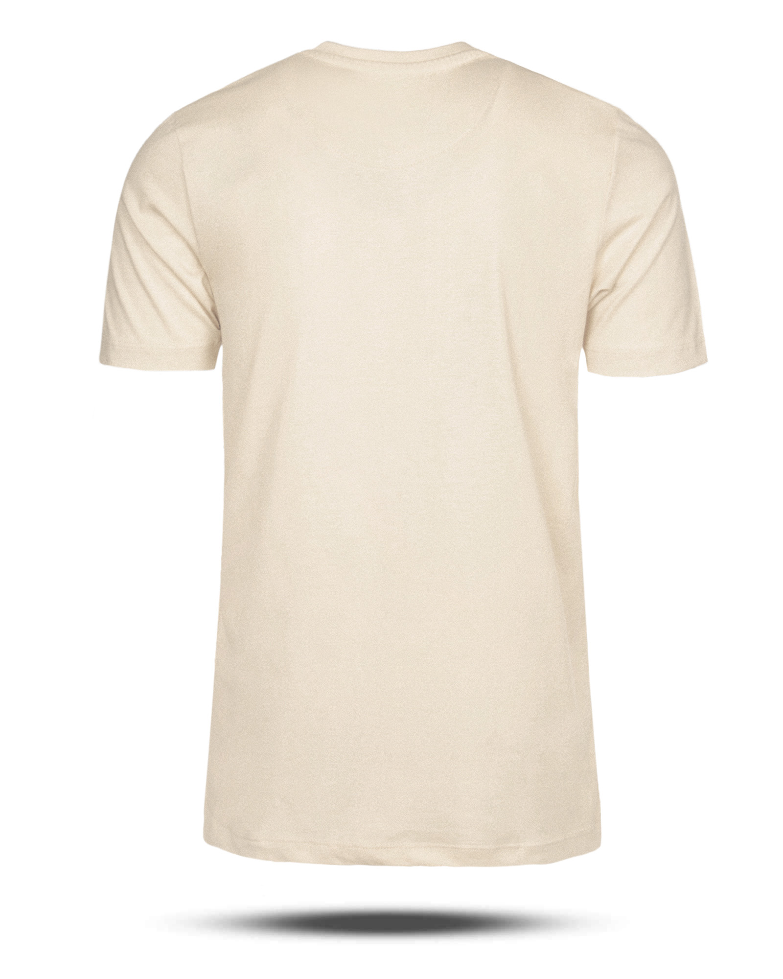 تیشرت طرح دار مردانه 00696 طوسی کمرنگ-تیشرت مردانه- فروشگاه سارابارا-sarabara.com