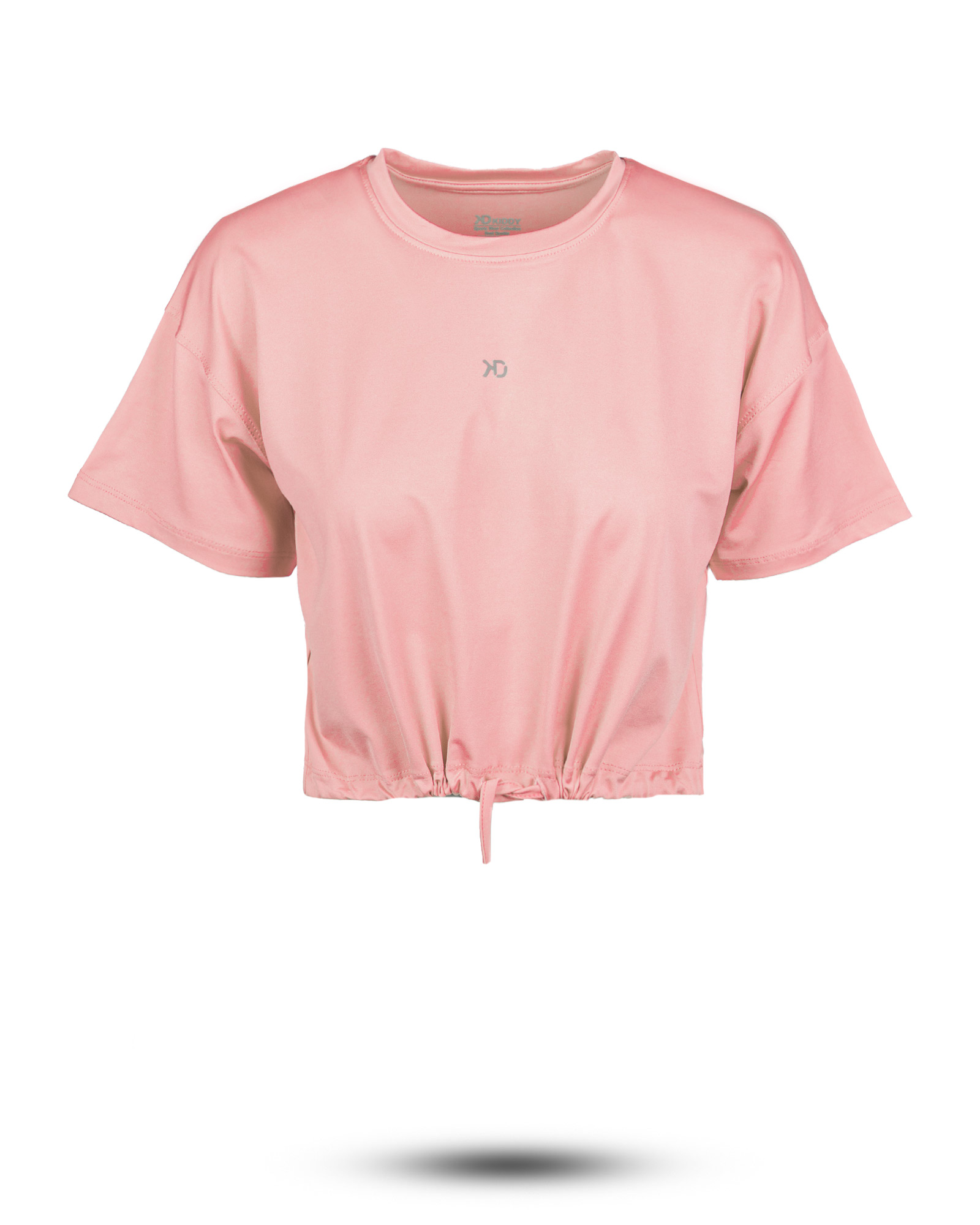 تیشرت نیم تنه زنانه 1525-صورتی-فروشگاه سارابارا-sarabara.com