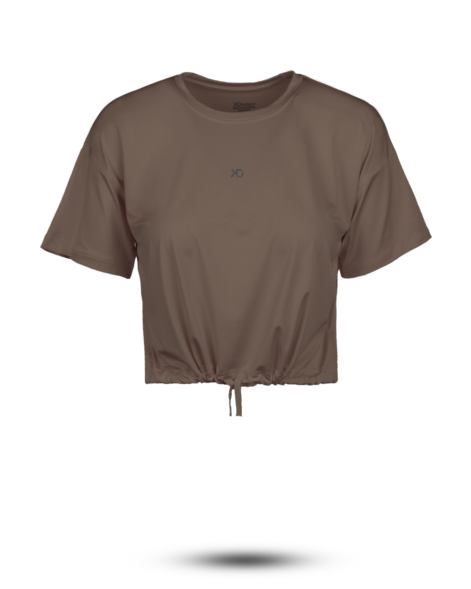 تیشرت نیم تنه زنانه 1525-طوسی قهوه ای-فروشگاه سارابارا-sarabara.com