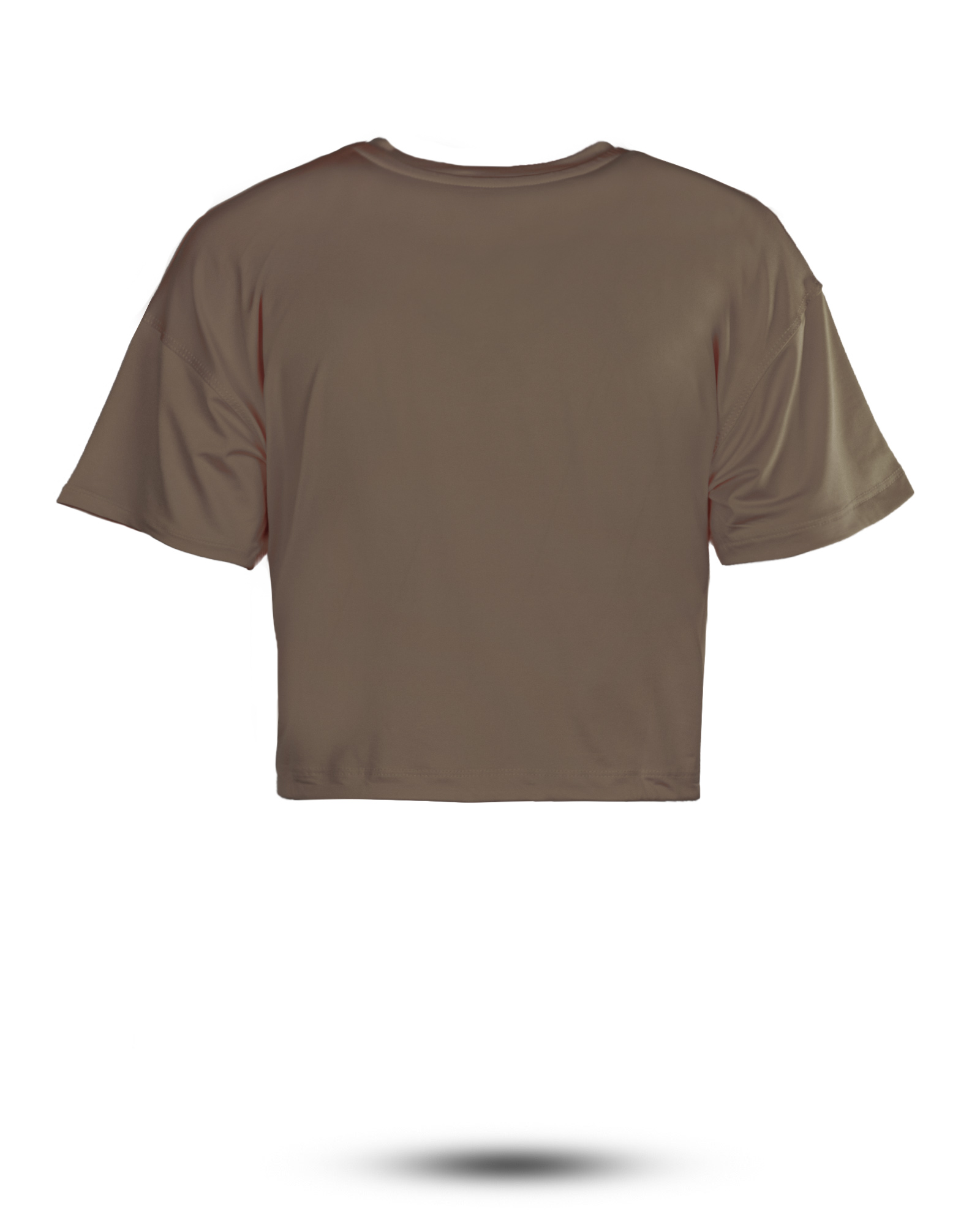 تیشرت نیم تنه زنانه 1525-طوسی قهوه ای-فروشگاه سارابارا-sarabara.com