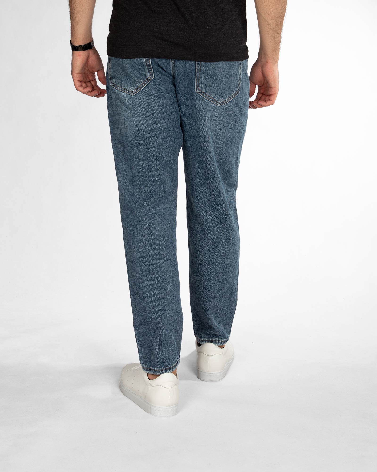 شلوار مام استایل مردانه ST659-آبی-فروشگاه سارابارا-SARABARA.COM