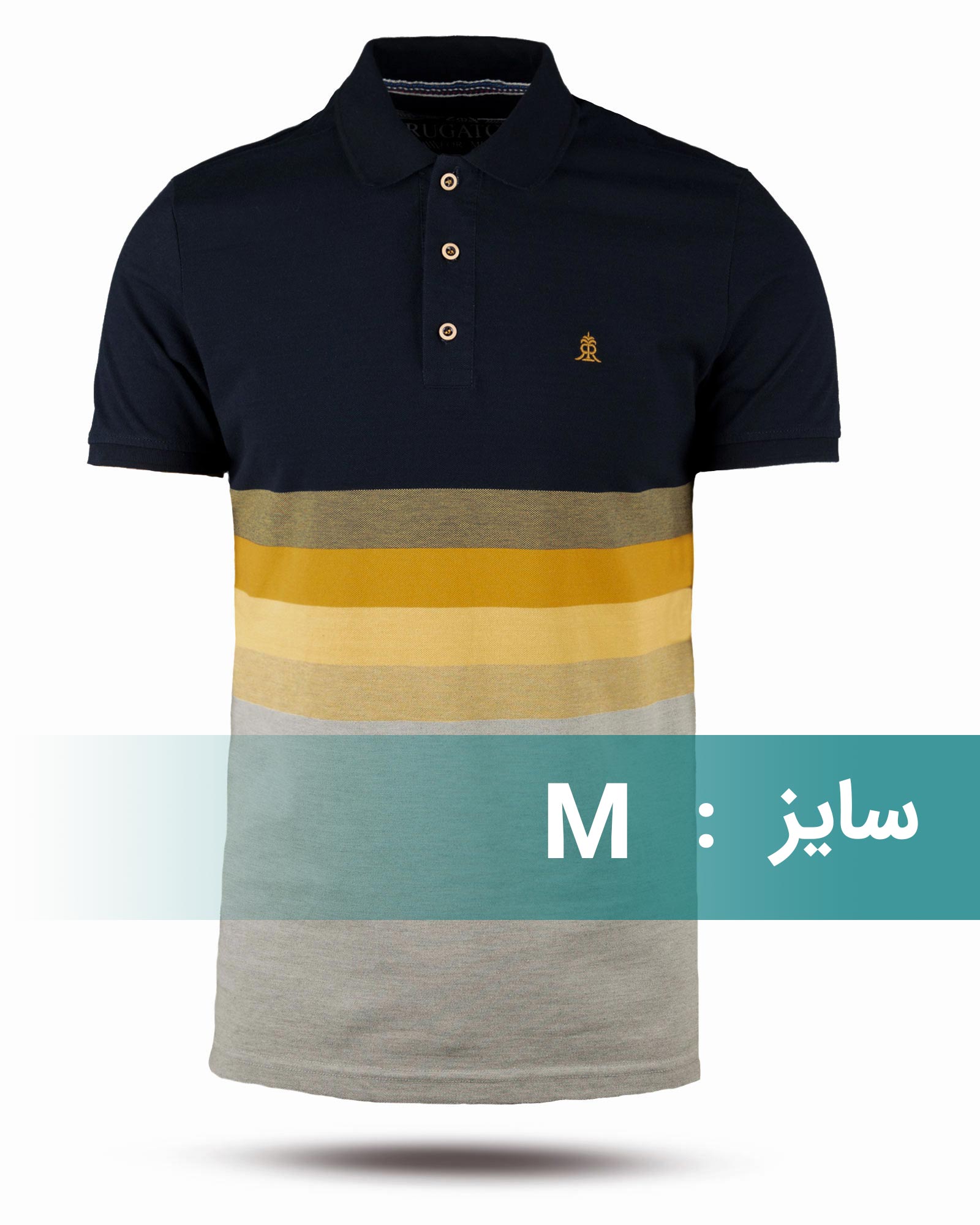 پلوشرت مردانه R135 - لیمویى
