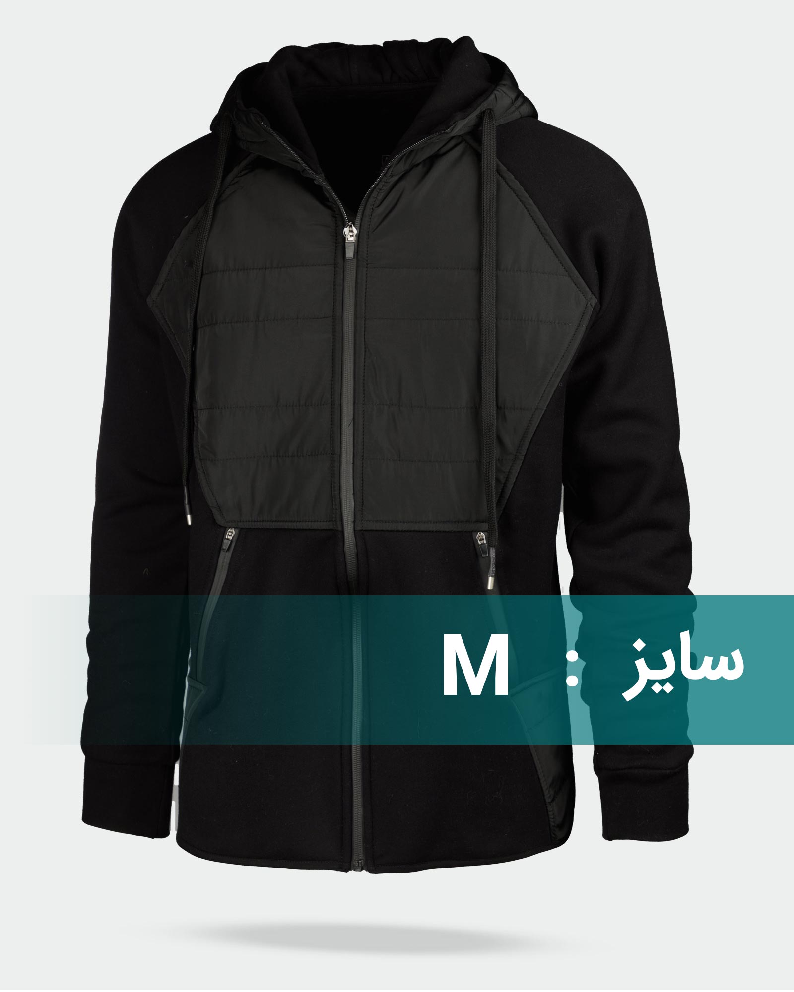 سویشرت مردانه دورس 89053 - مشکی