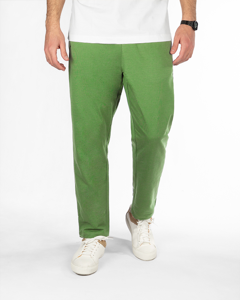 شلوار گرمکن مردانه 5010 - سبز چمنی