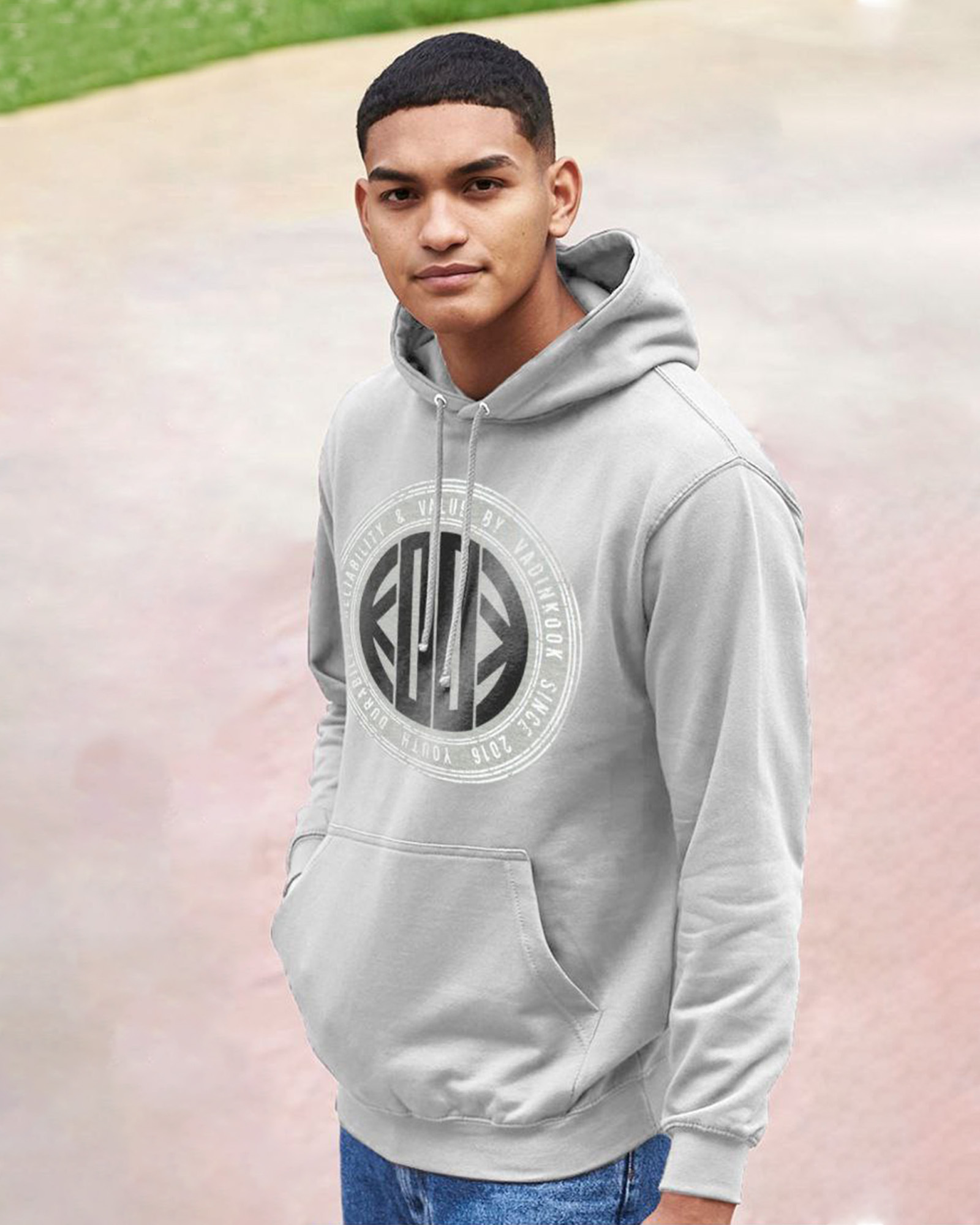 هودی دورس مردانه 01875 - ملانژ