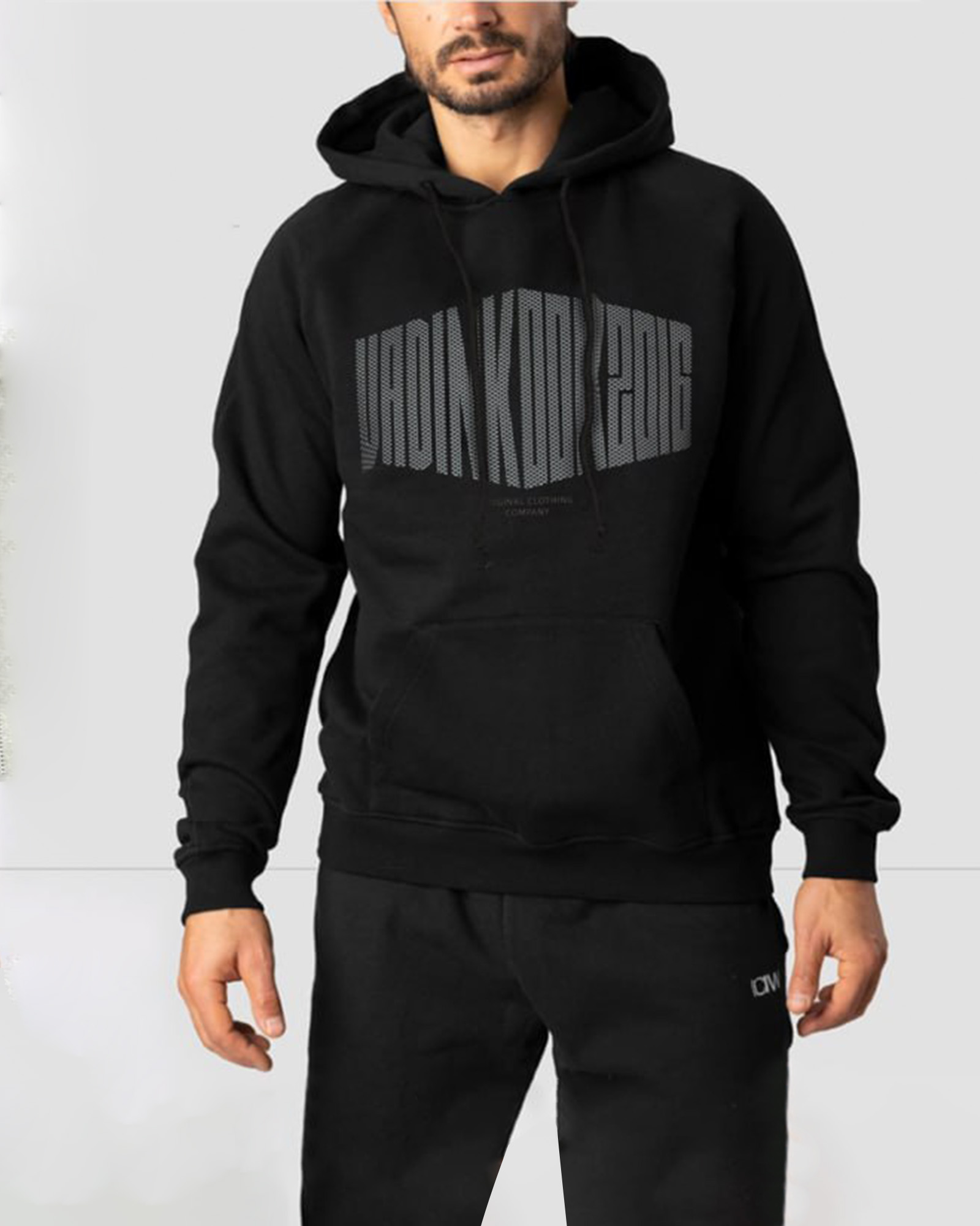 هودی دورس مردانه 018751 - مشکی