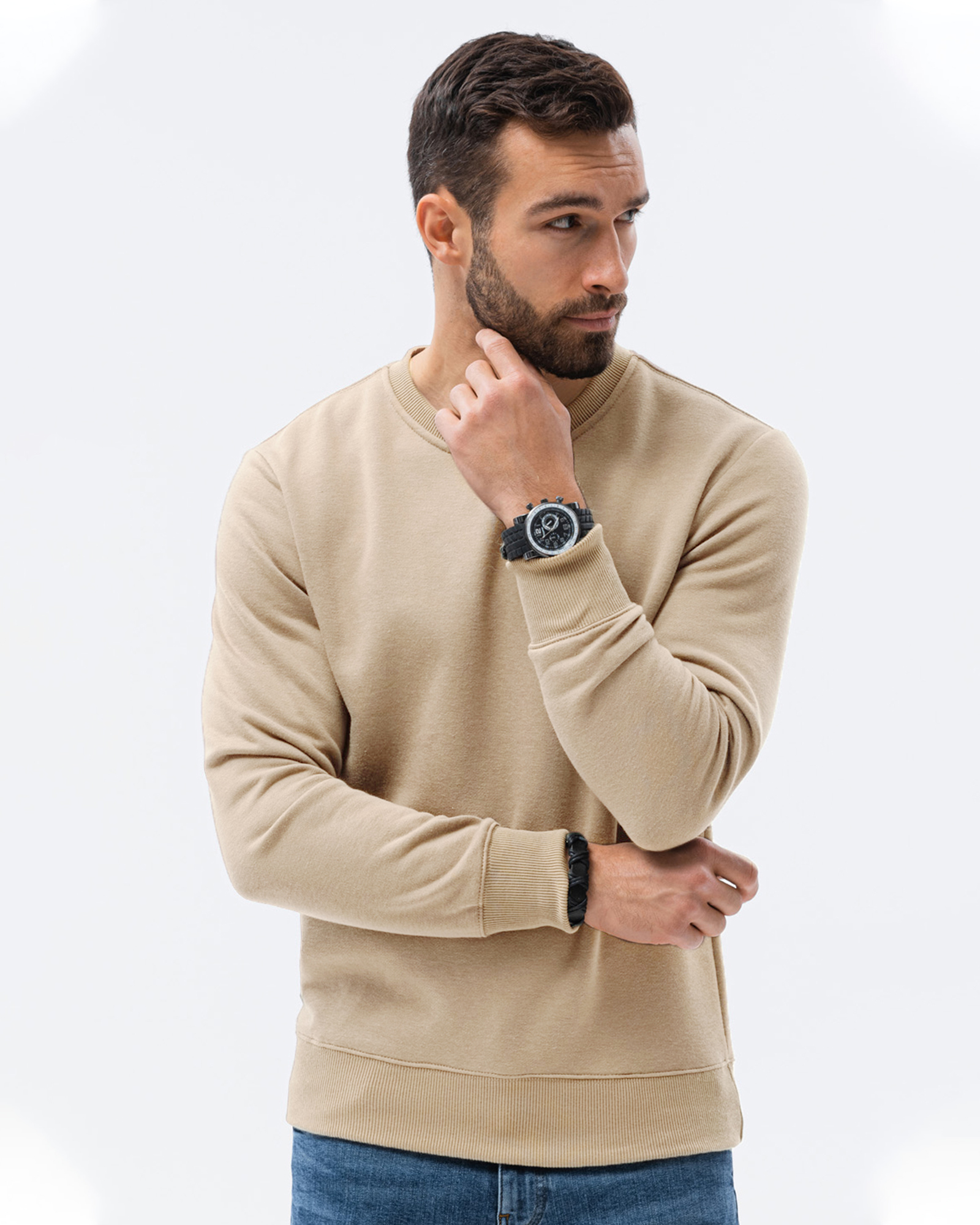 پلیور جودون مردانه 329 - کرمى