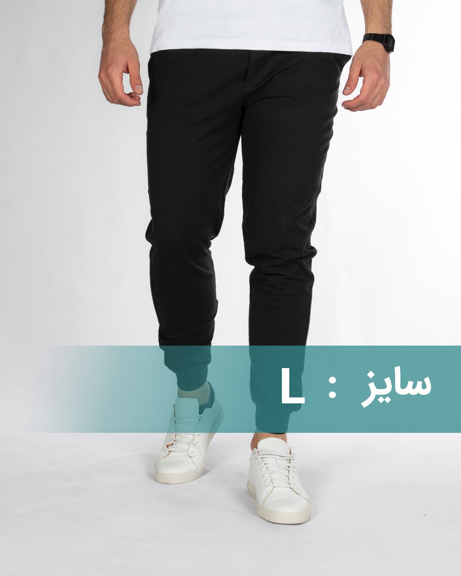 شلوار اسلش مردانه 00524 - مشکی