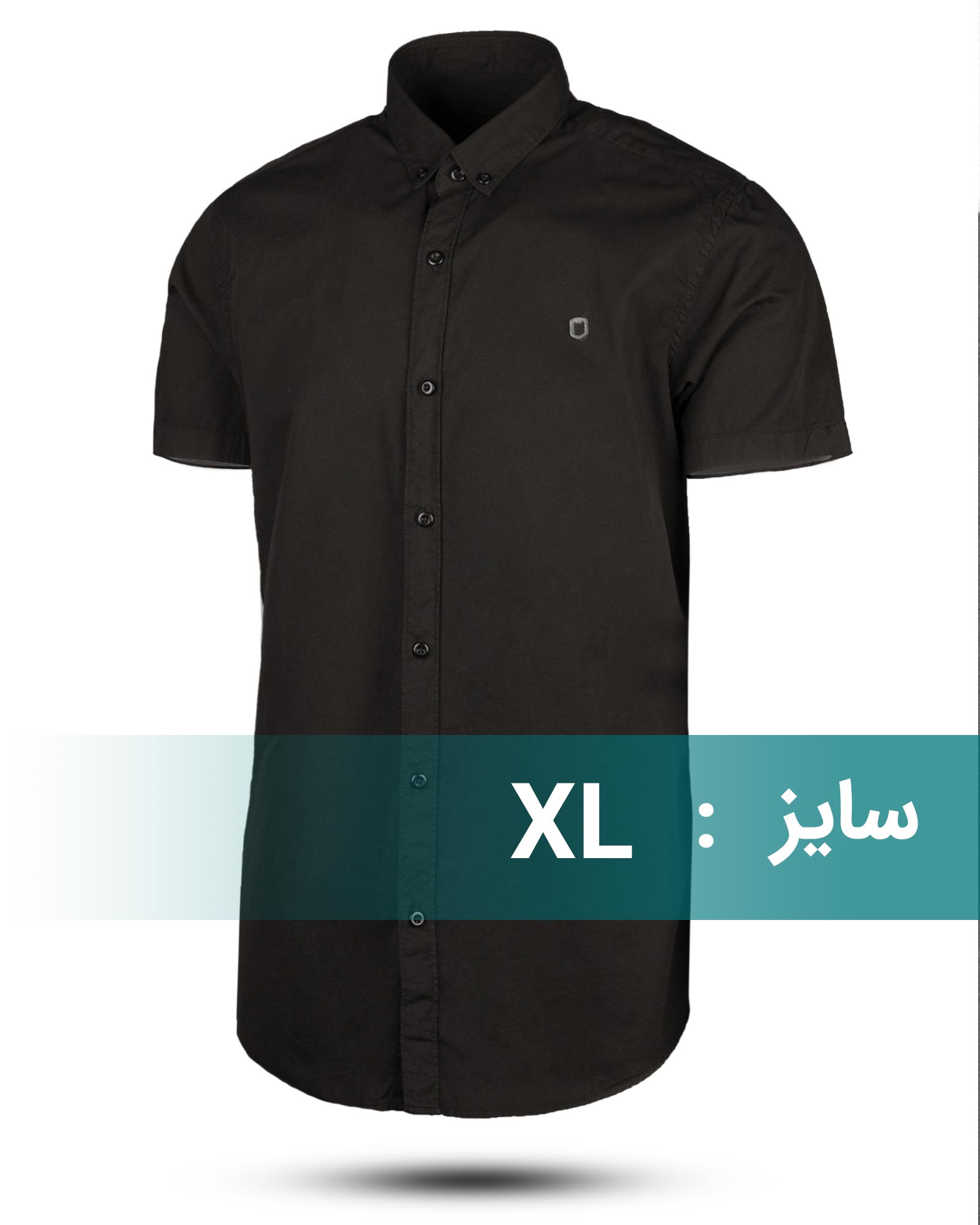 پیراهن مردانه 1201 - مشکی