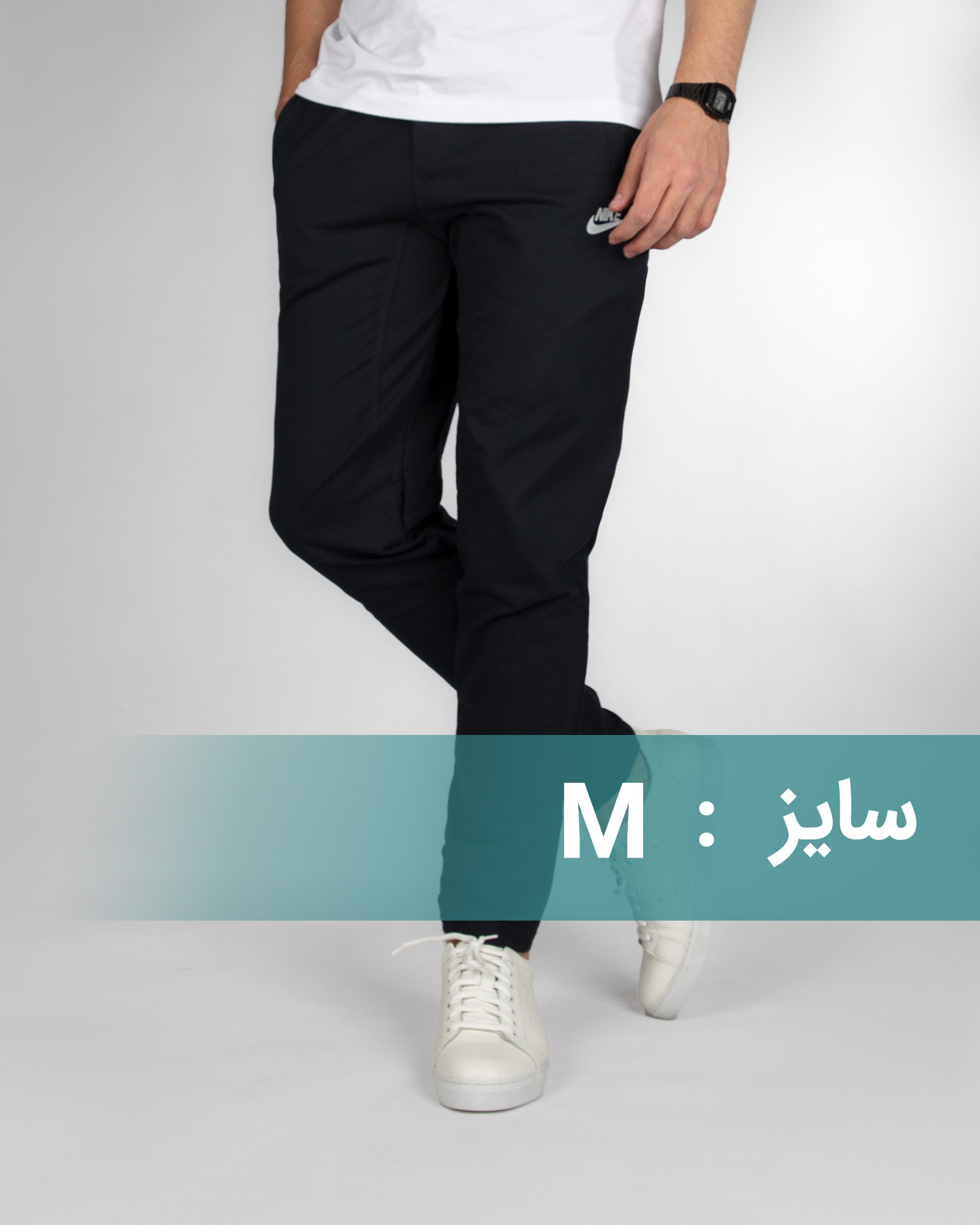 شلوار اسلش مردانه S249 - سرمه‌ای