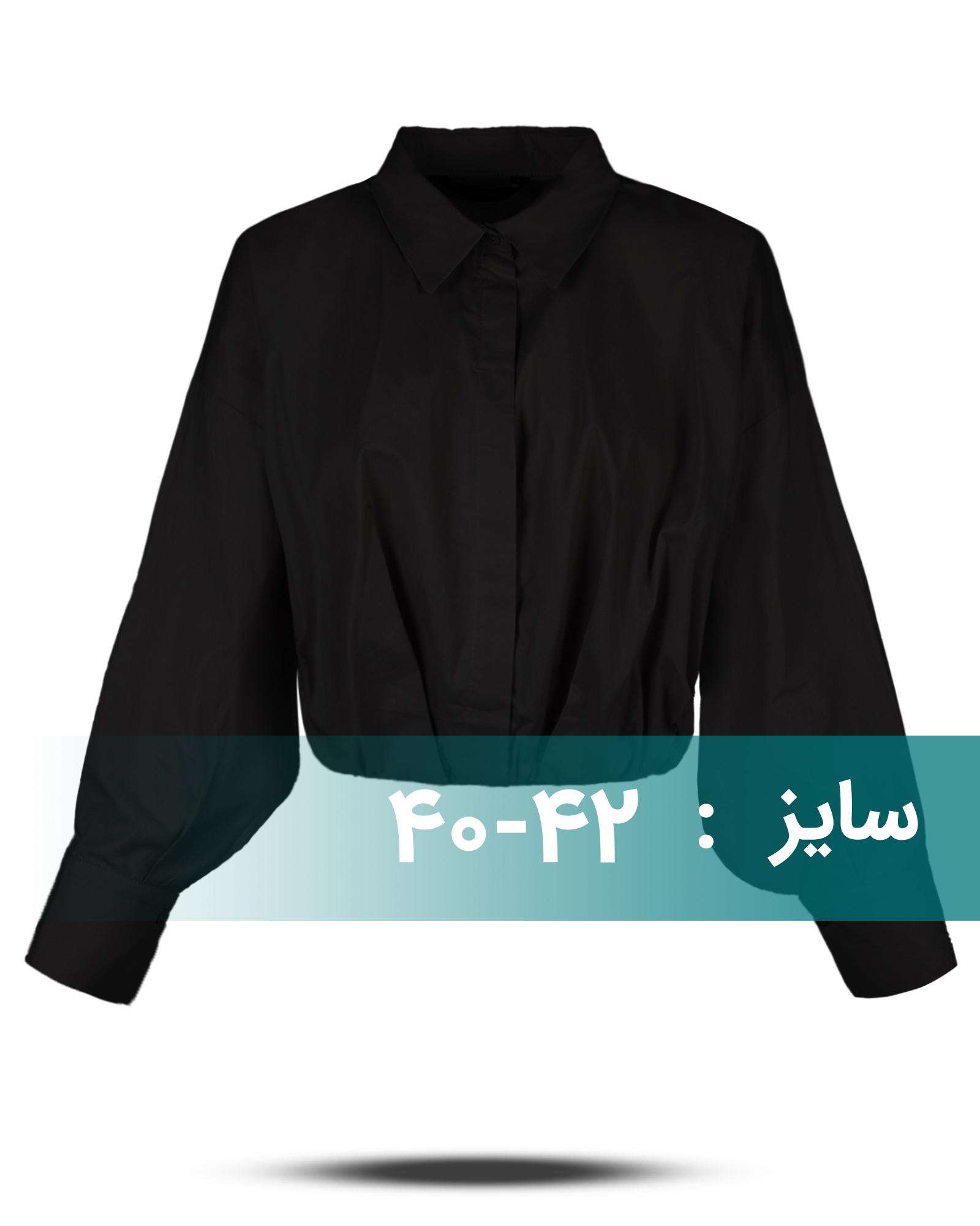 شومیز مجلسی زنانه 1147 - مشکی