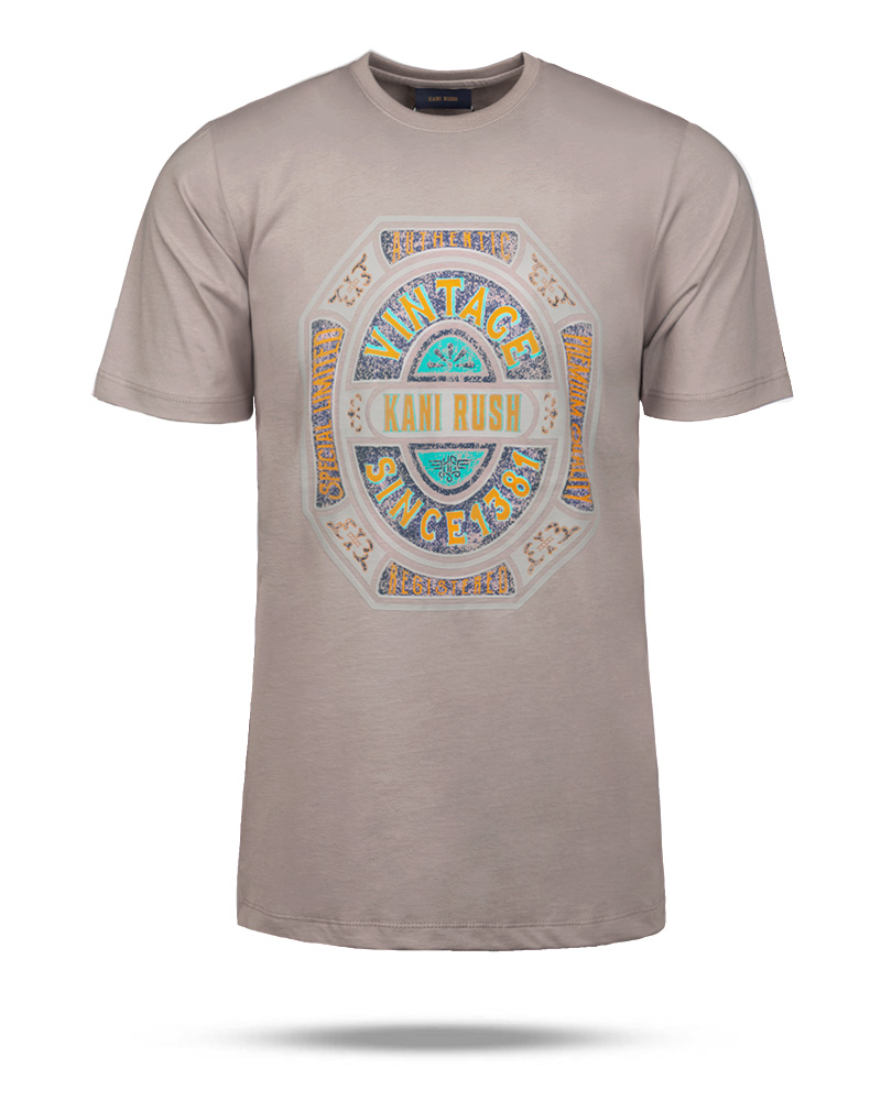 light silver t-shirt for men and boys for wearing in hot days of summer
