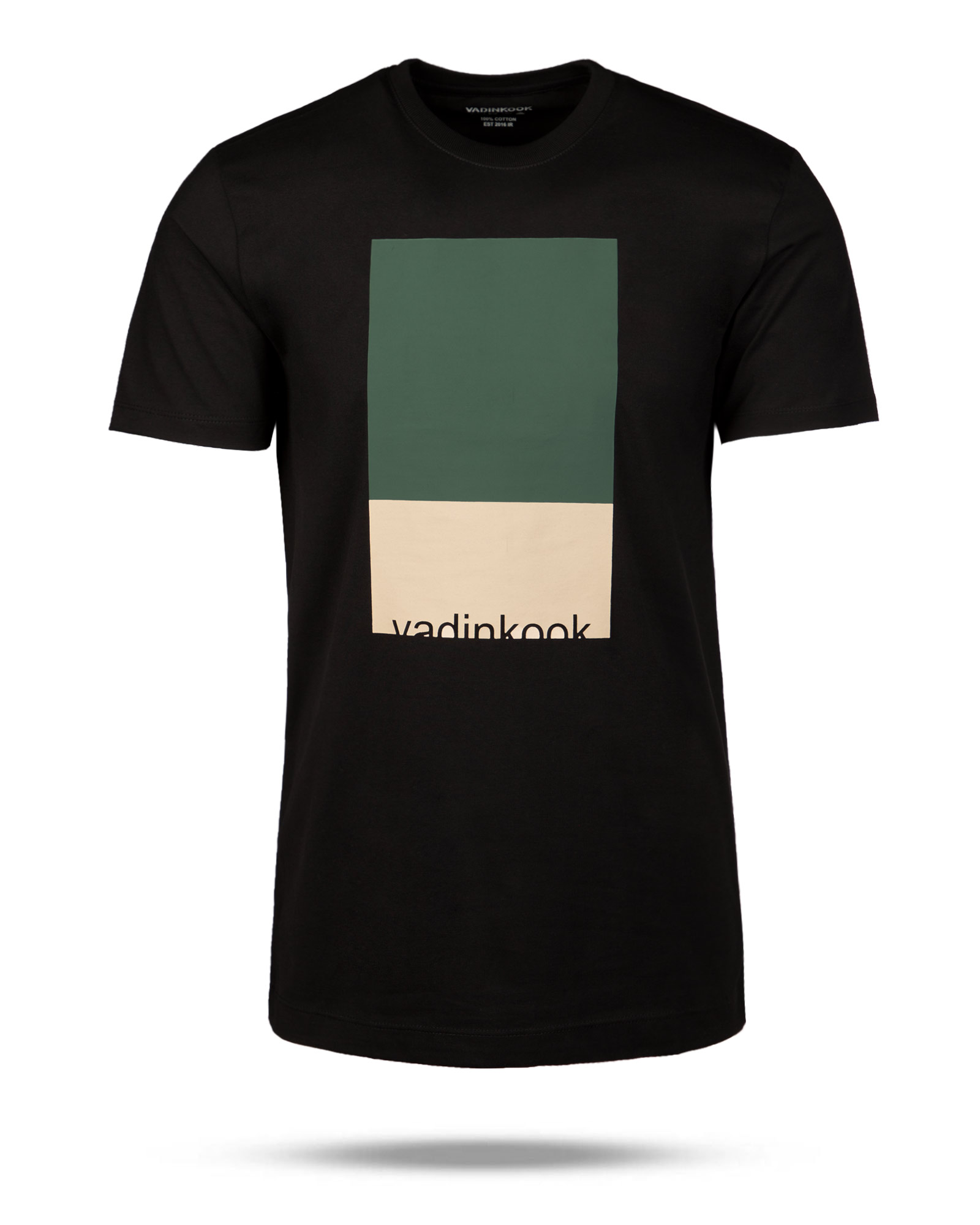 cotton patterned t-shirt for men