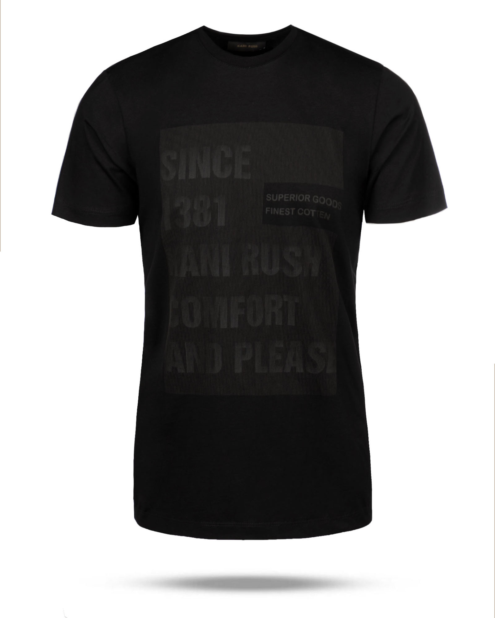 black t -shirt for boys and men for spring and summer