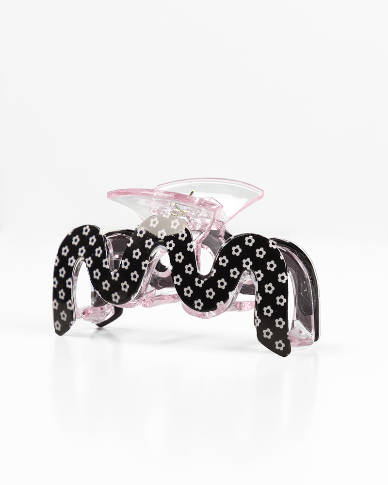 women's patterned hair clips