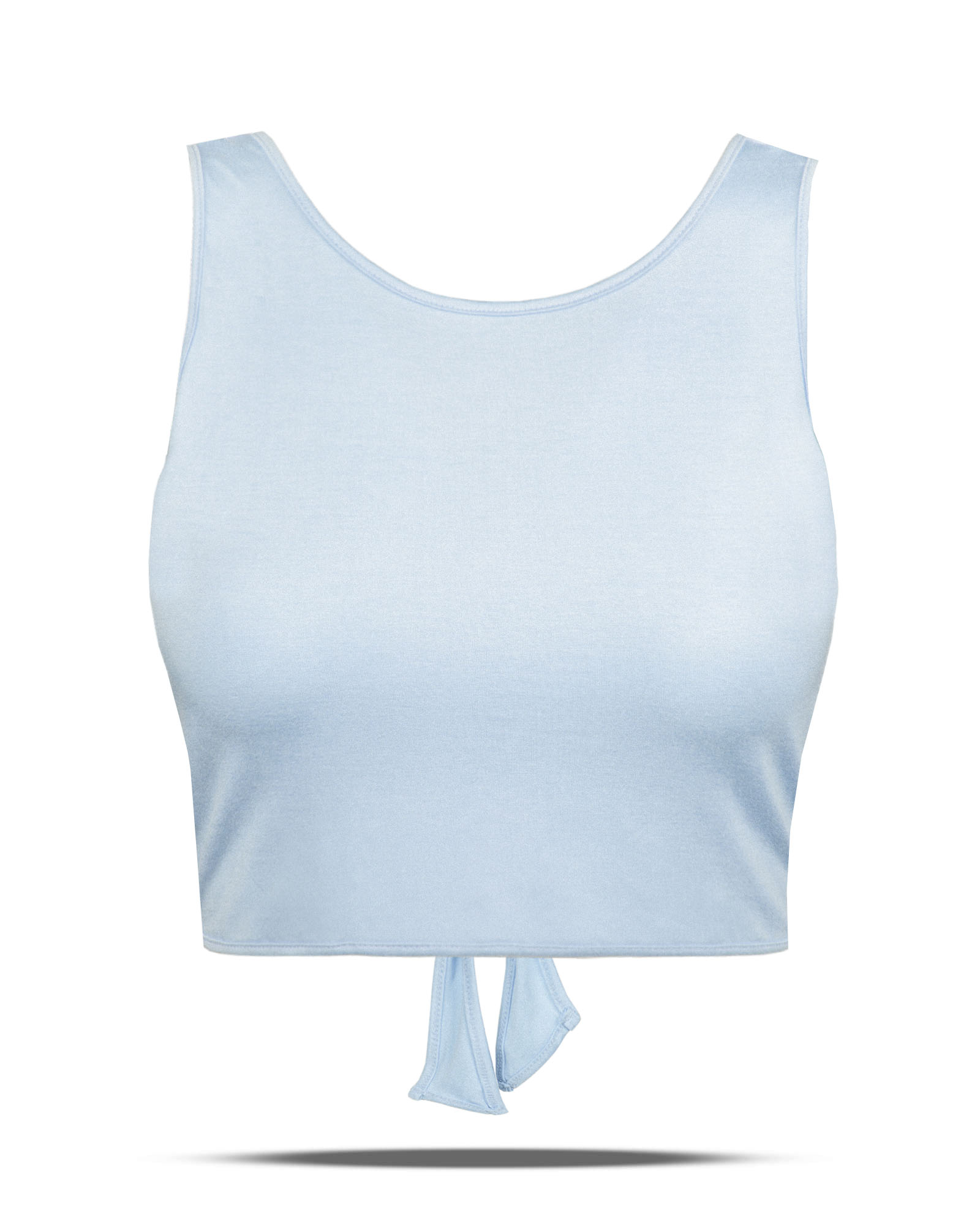 کراپ تاپ زنانه 2148 - آبی روشن