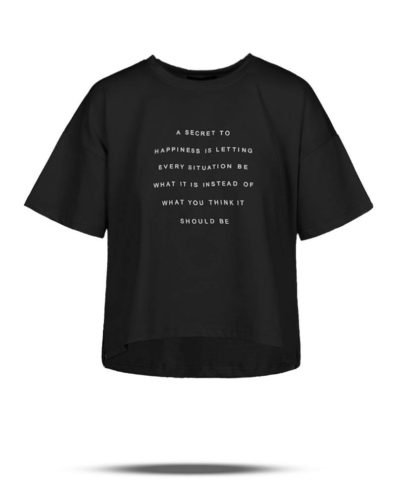 تیشرت اسپرت زنانه 2097 - مشکی